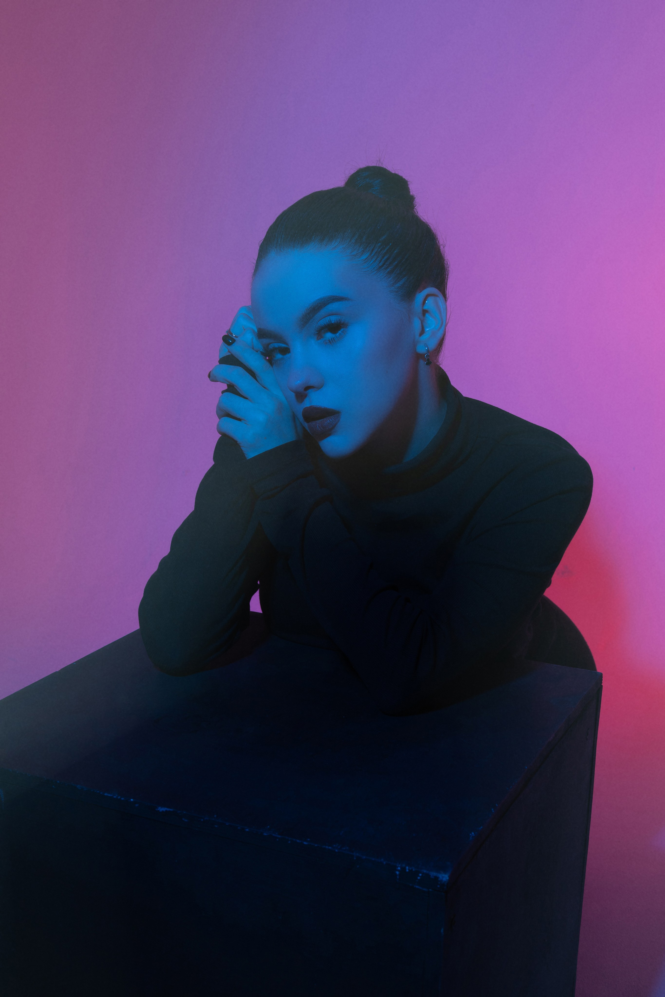 In blue. Фотограф в Воркуте Мария Фомина