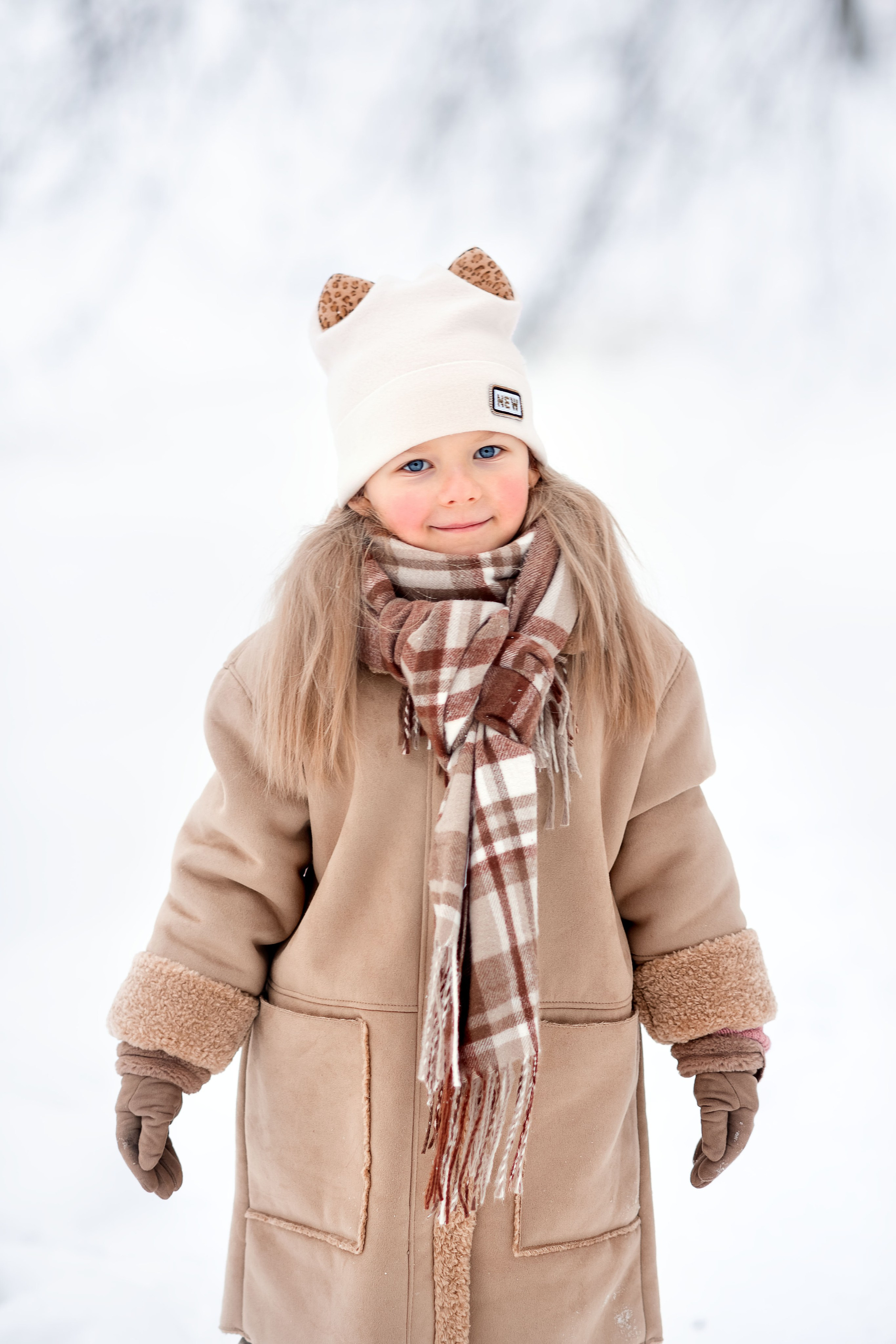 Зимняя семейная фотосессия в парке. Фотограф Юлия Кондратьева