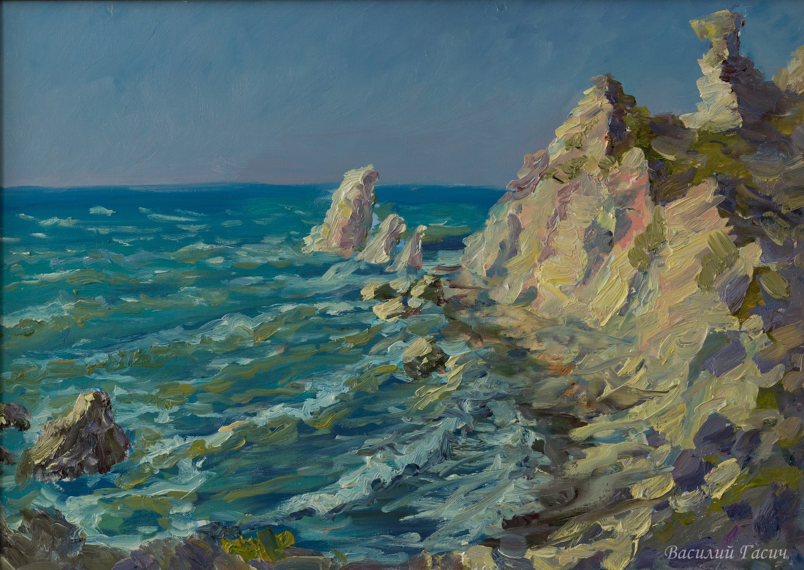 Крым. Художник Василий Гасич