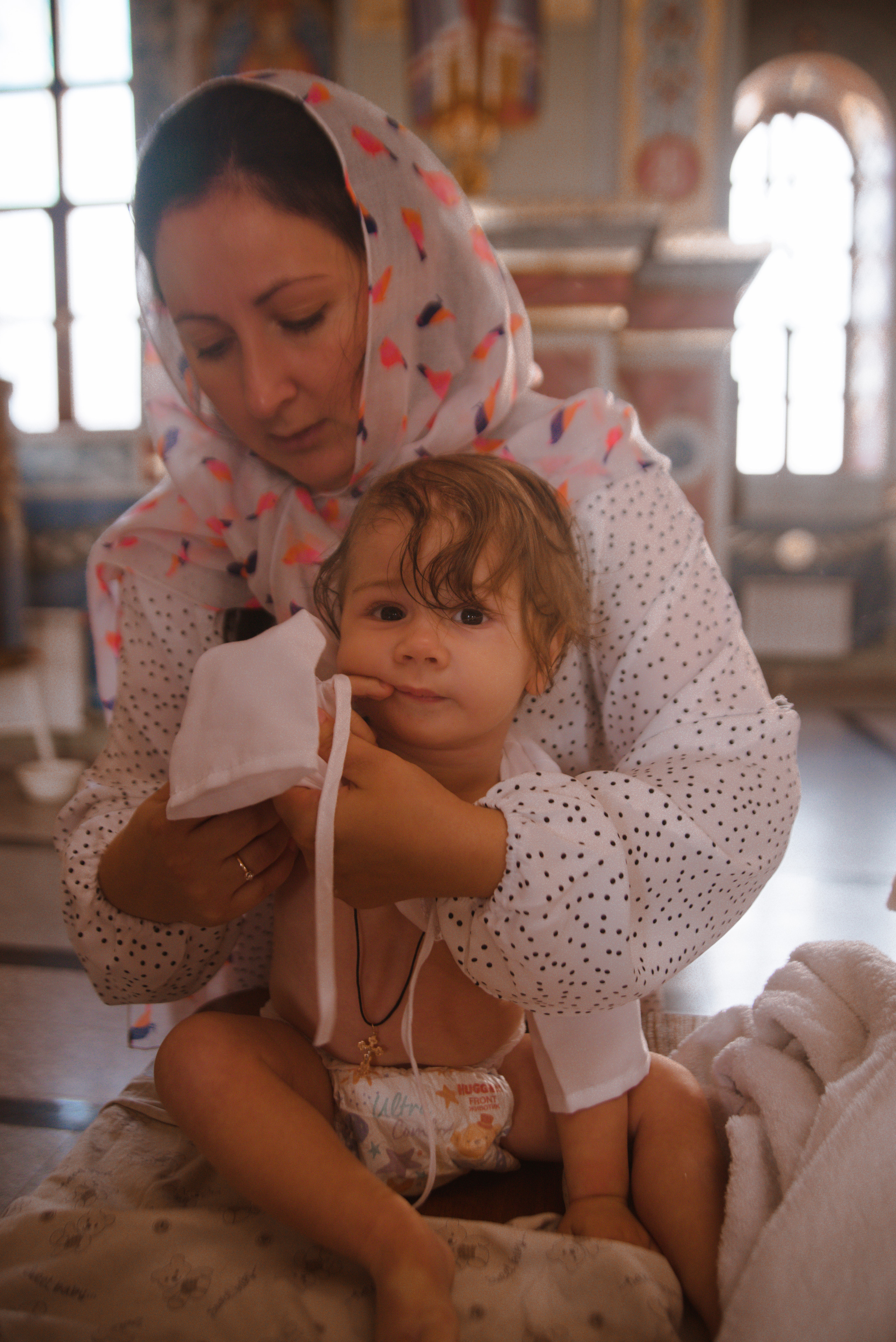 Крещение ребенка. Семейный, детский фотограф в Минске Вероника Гапоненко