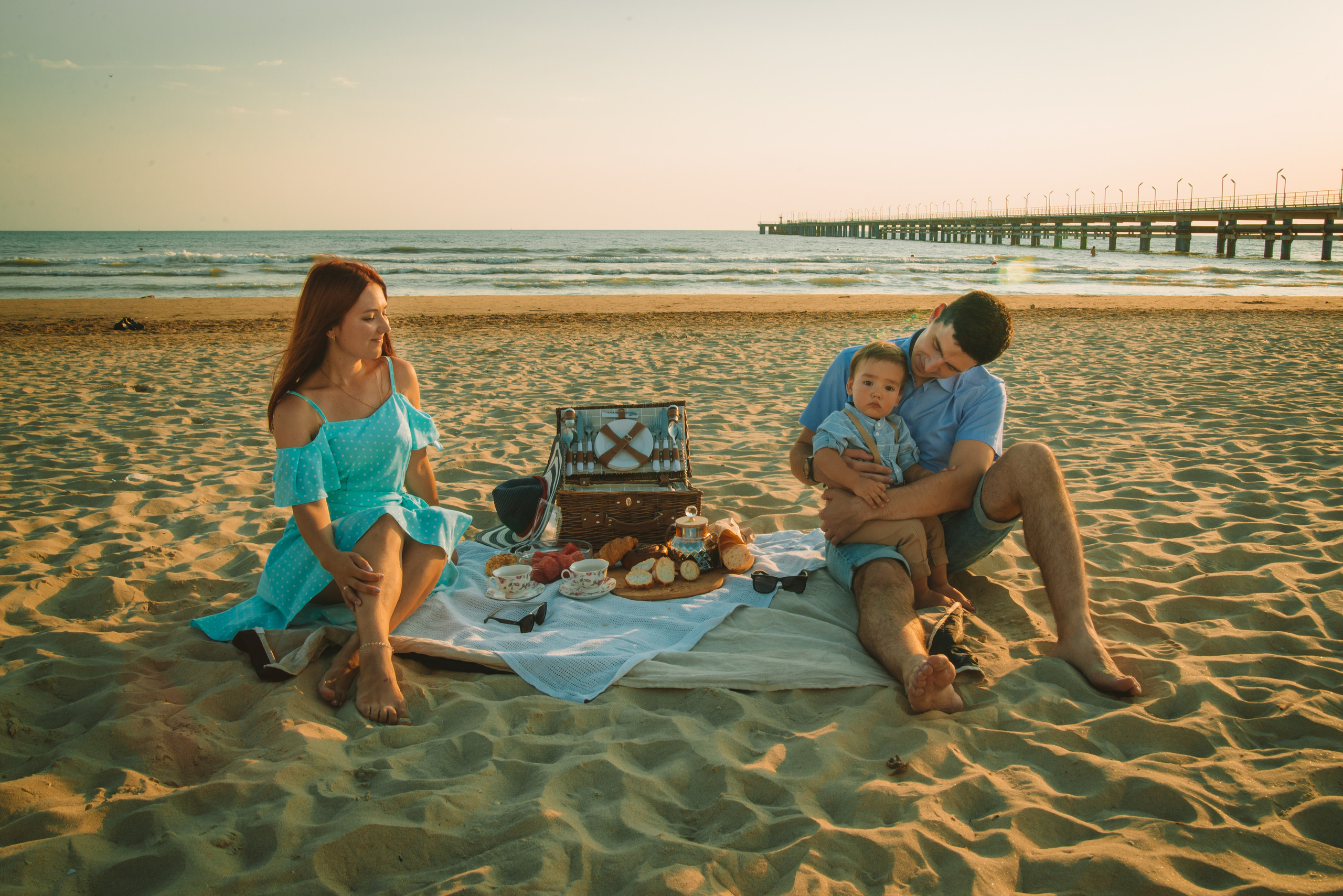 Фотосессия на пляже, на море. Семейный, детский фотограф в Минске Вероника Гапоненко