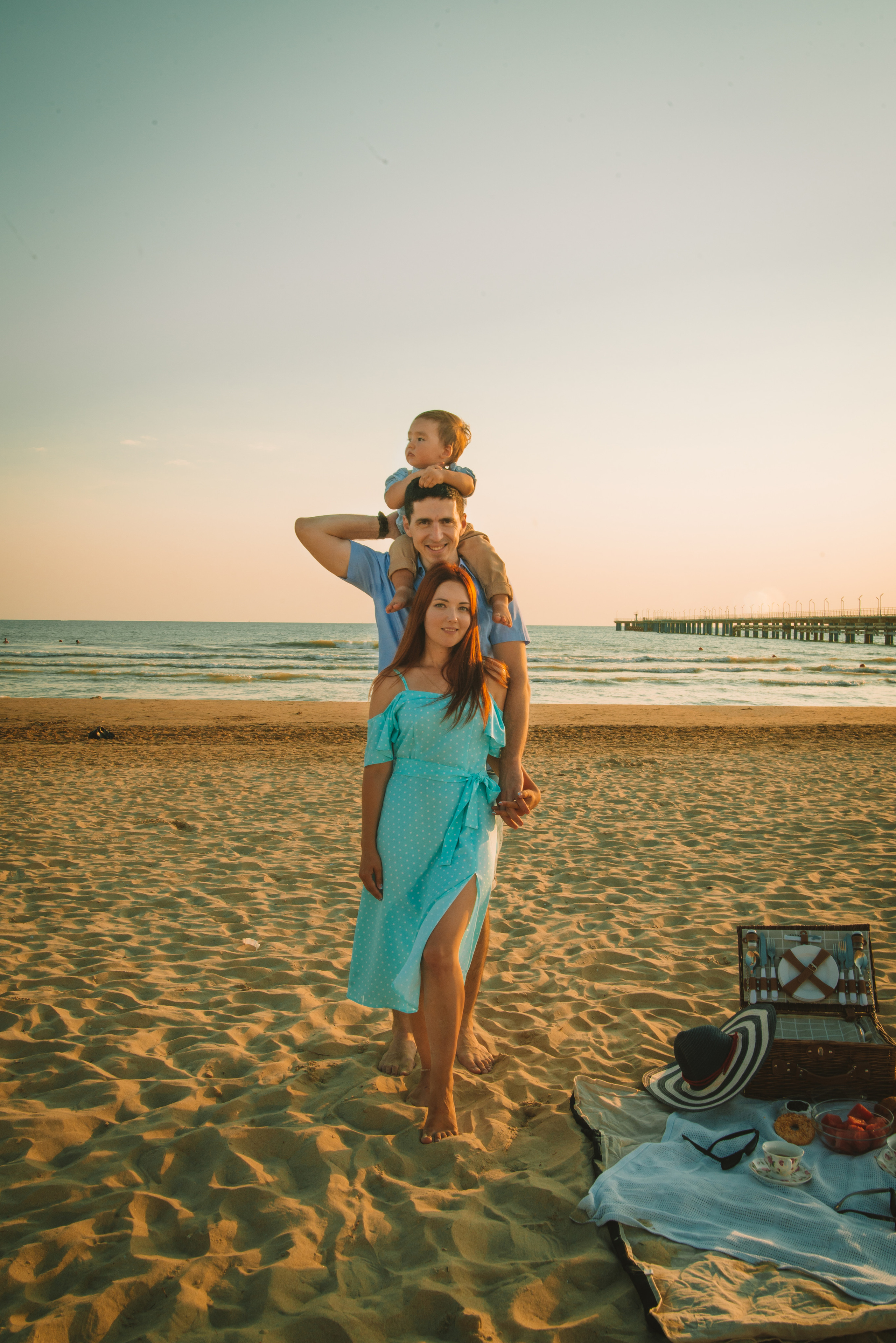 Фотосессия на пляже, на море. Семейный, детский фотограф в Минске Вероника Гапоненко