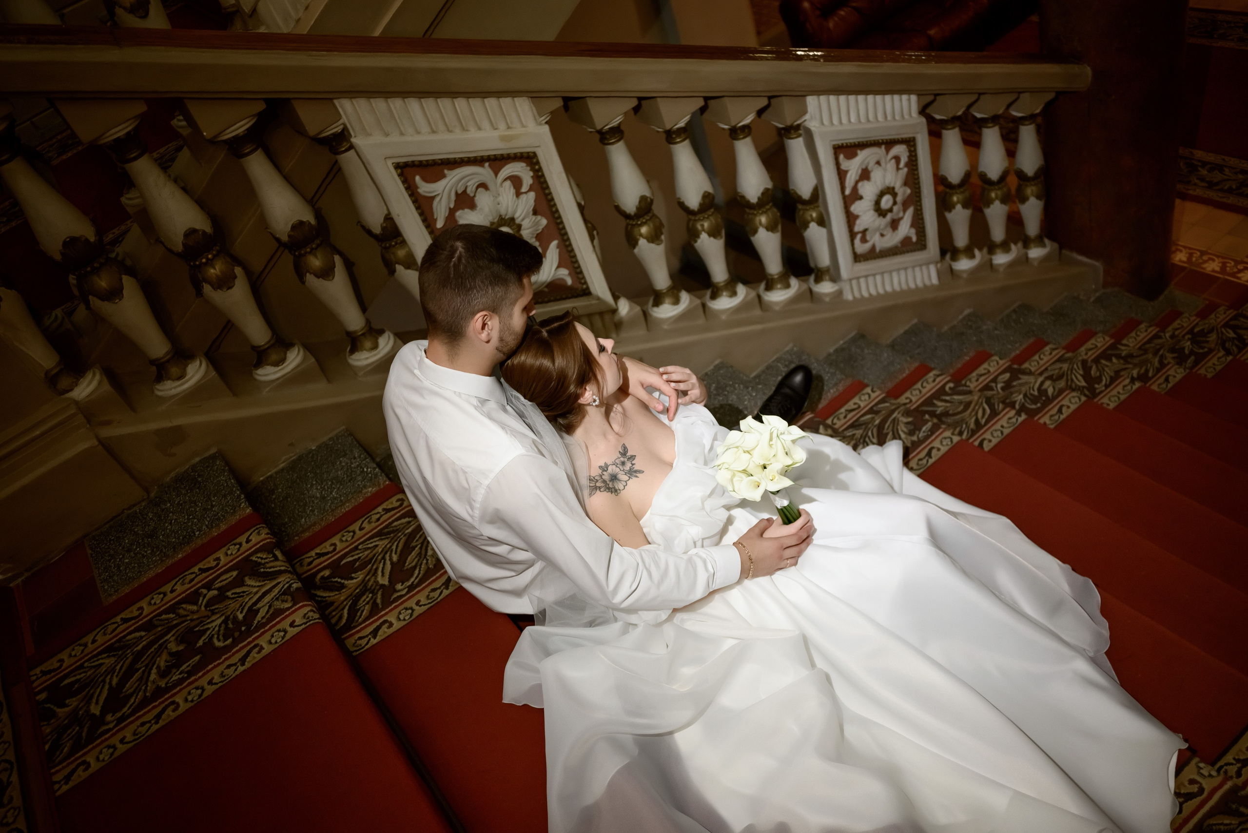 Прогулка в театре и по центру города. Юлия Басня семейный и свадебный фотограф в Донецке