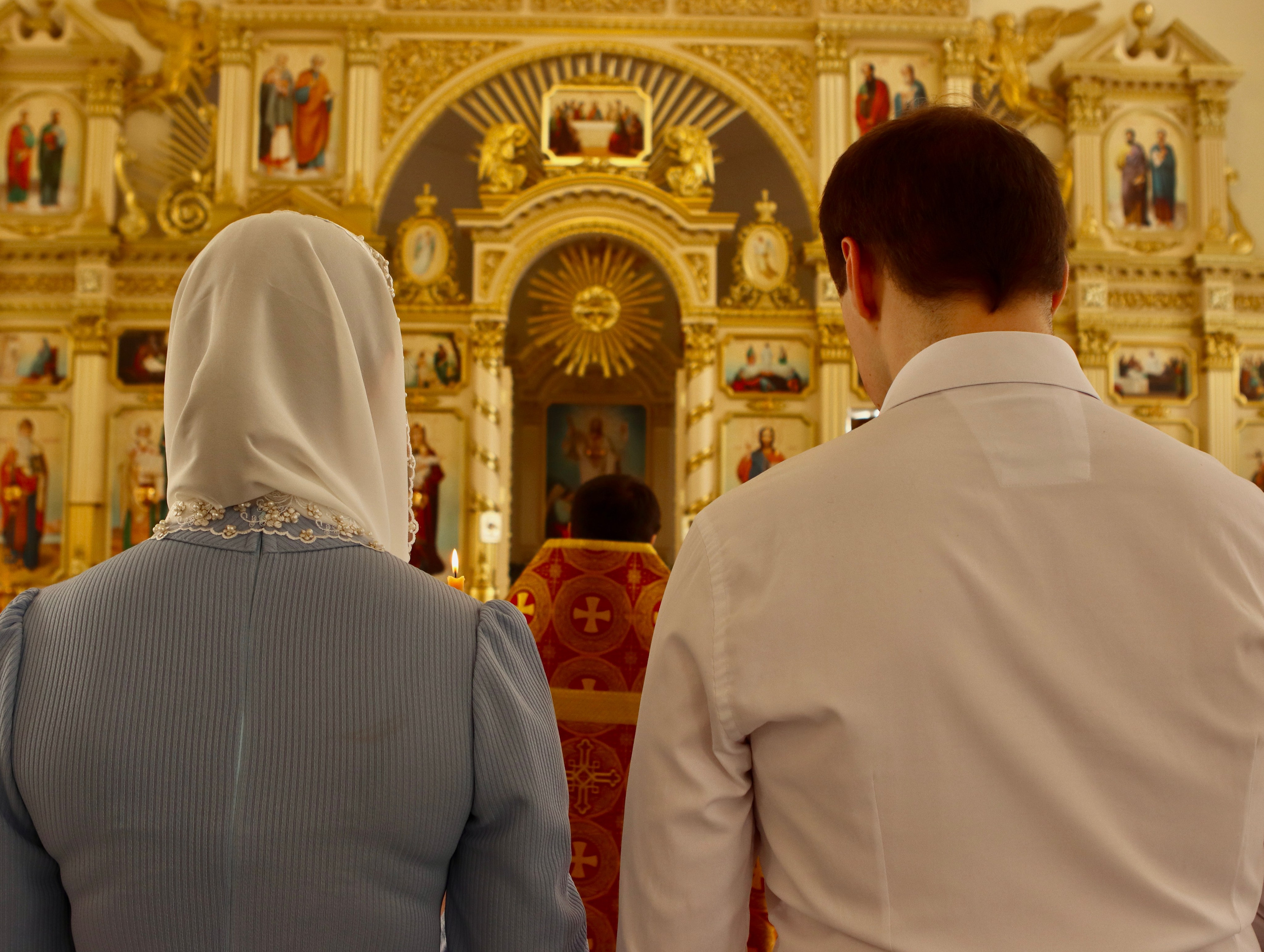 Екатерина и Александр — таинство венчание. Фотограф в Курске Смирнов Евгений