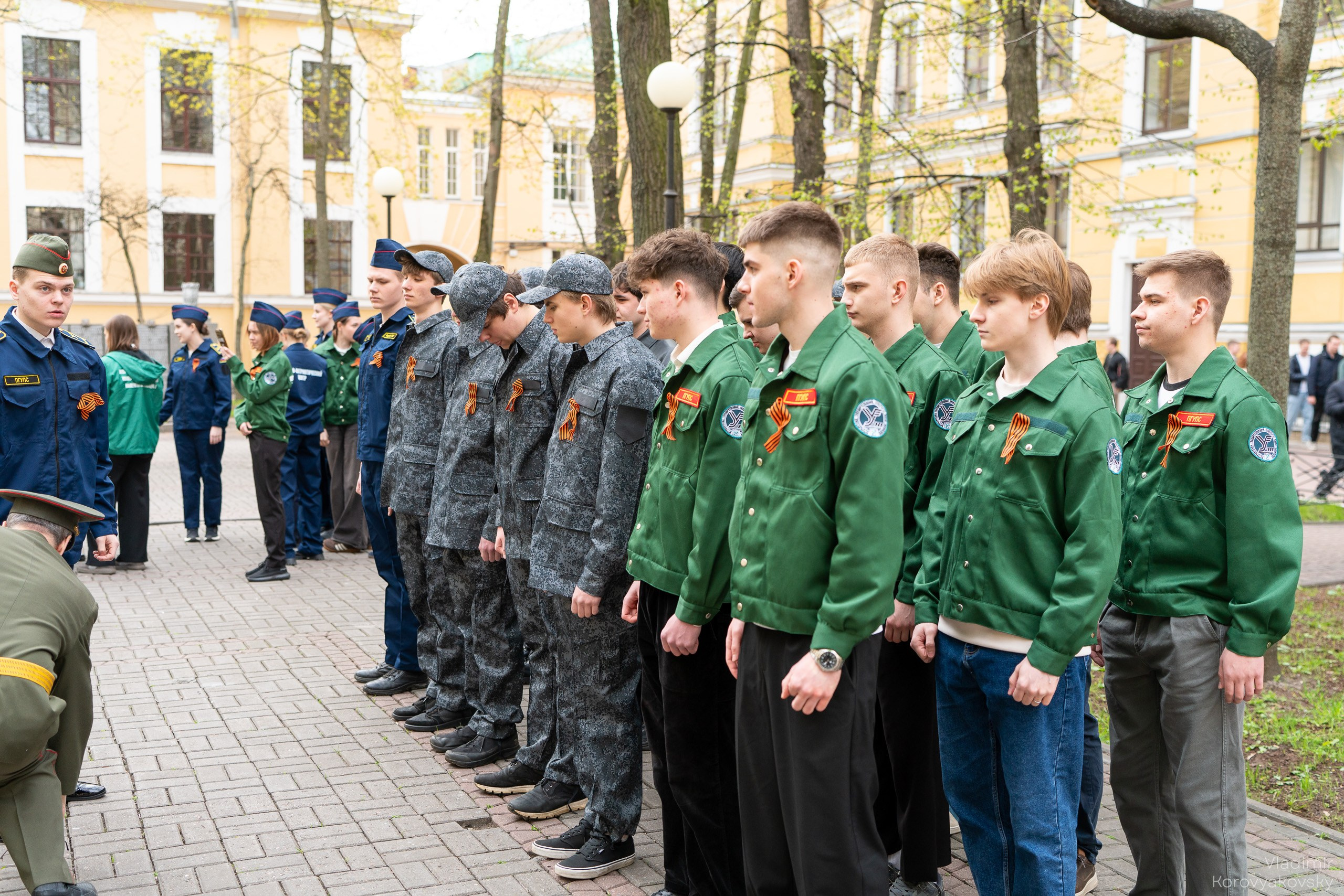 Мероприятия ко Дню Победы. Фотограф Владимир Коровяковский