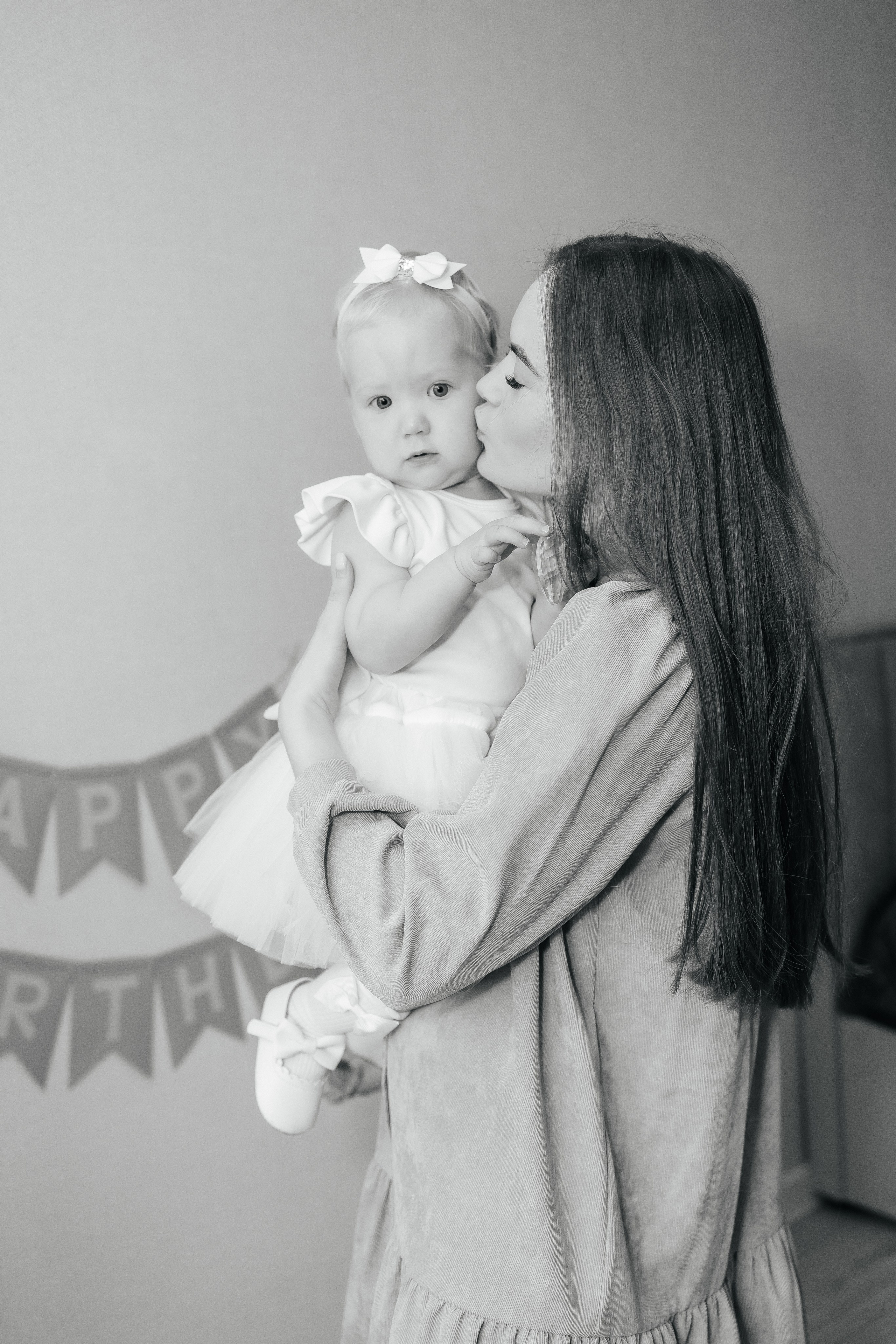 1 годик Еве (домашняя съемка). Профессиональный фотограф Кристина Искусных. Талдом- Москва