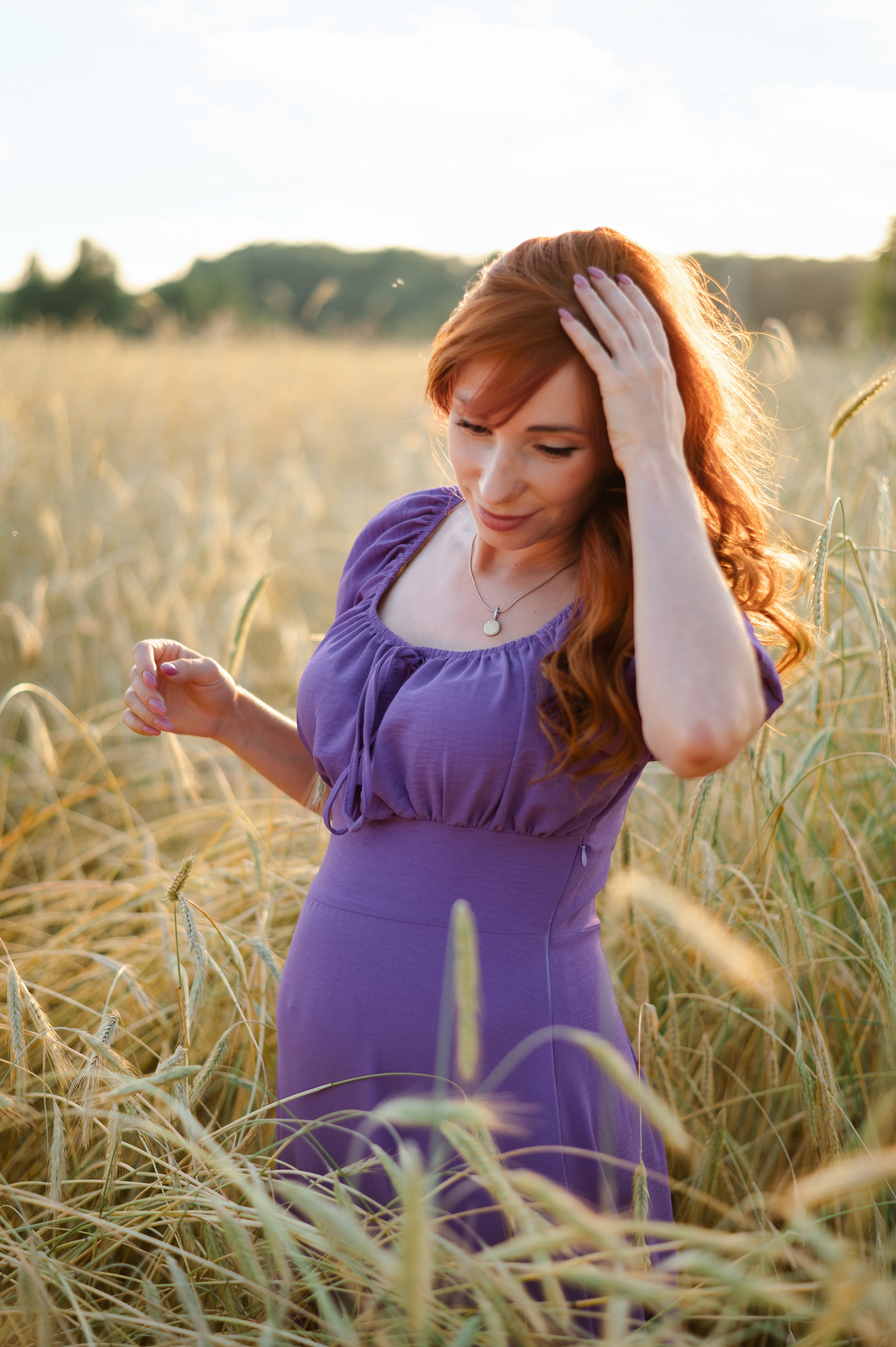 Фотосессия беременности в деревенском стиле. Фотограф в Кирове Инна Софронова