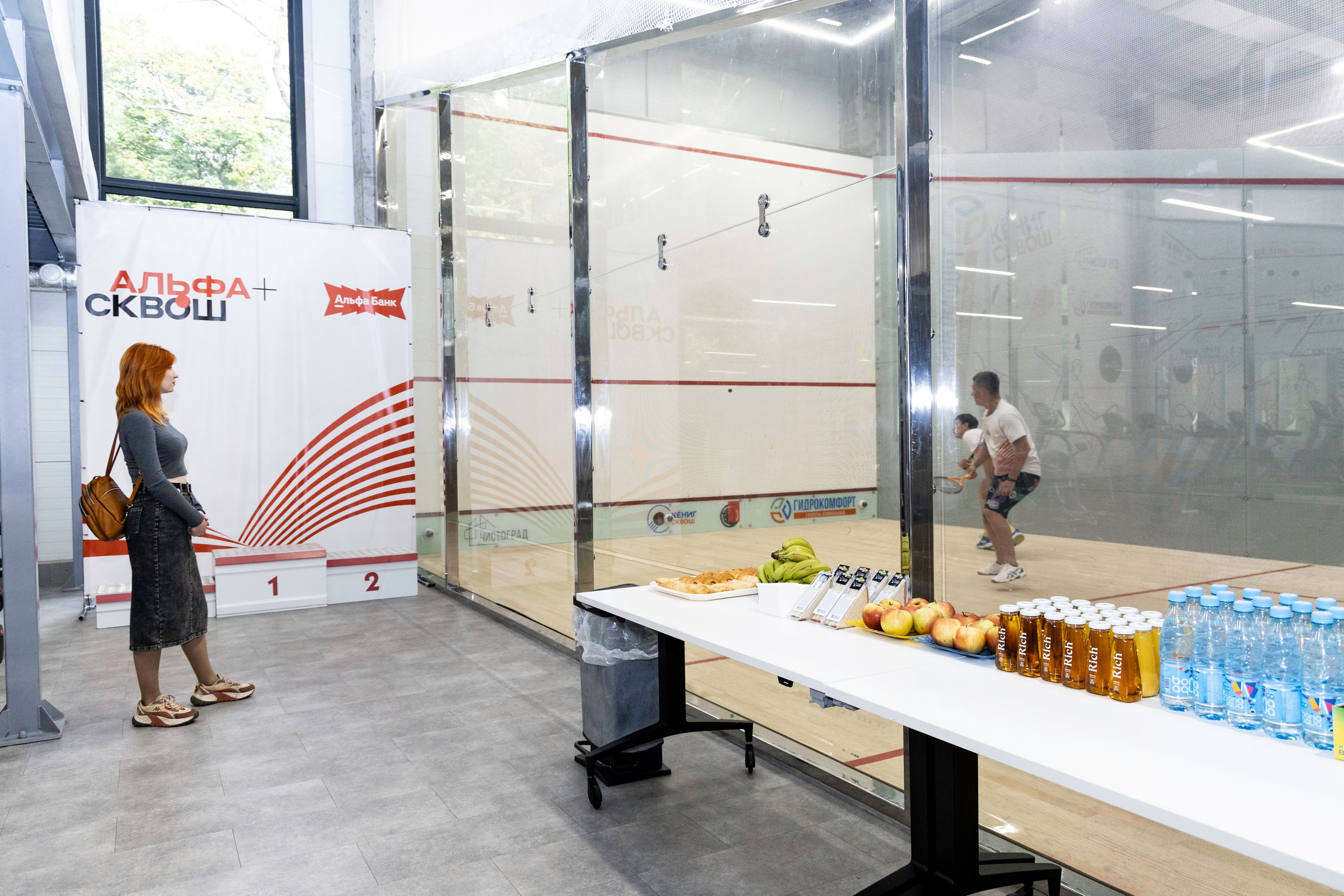 Турнир по сквошу «АльфаСквош» 2025. Olya Posnimay