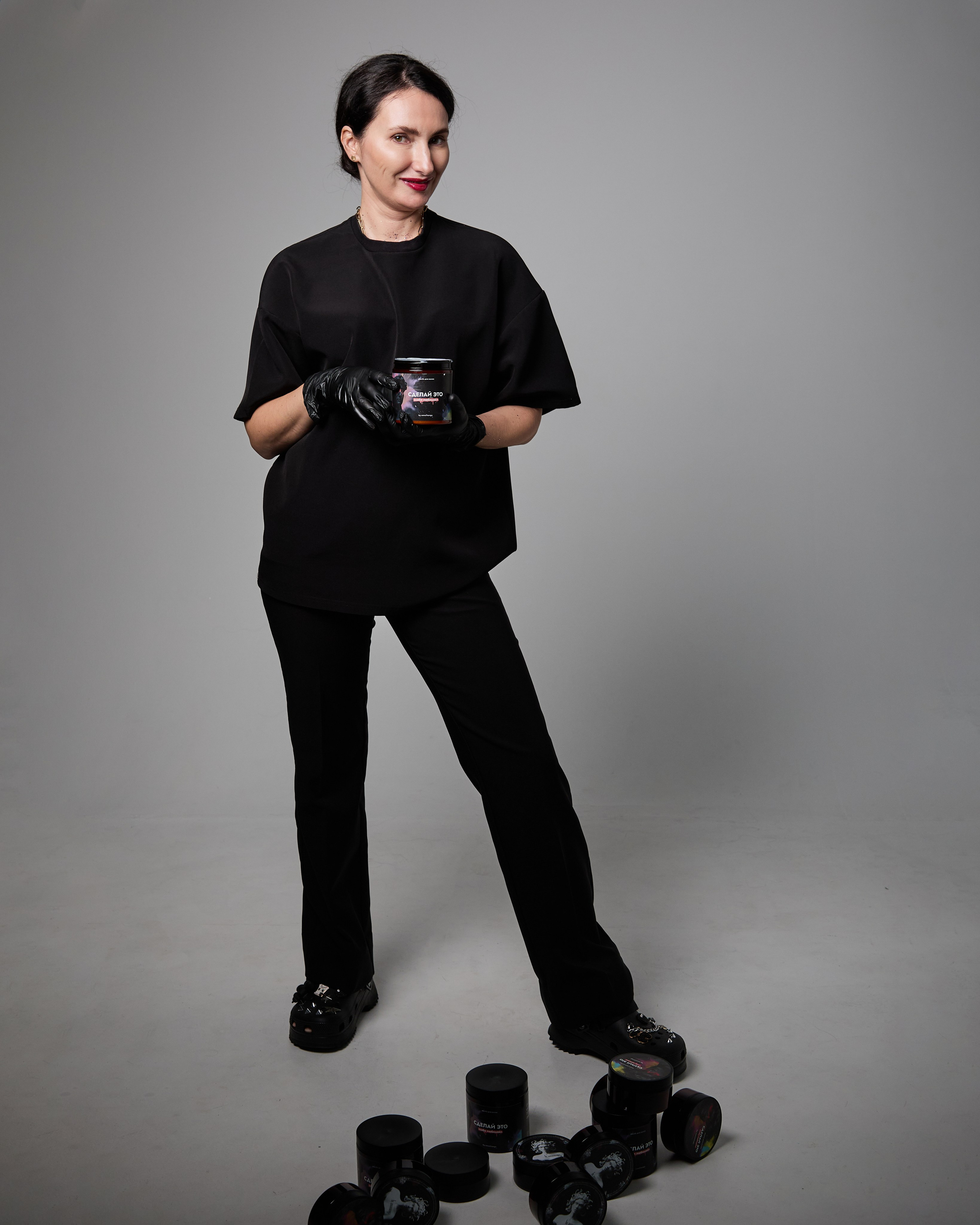 Контент фотосессия в студии для колориста. Женский фотограф в Санкт-Петербурге Моргенштерн Наталья