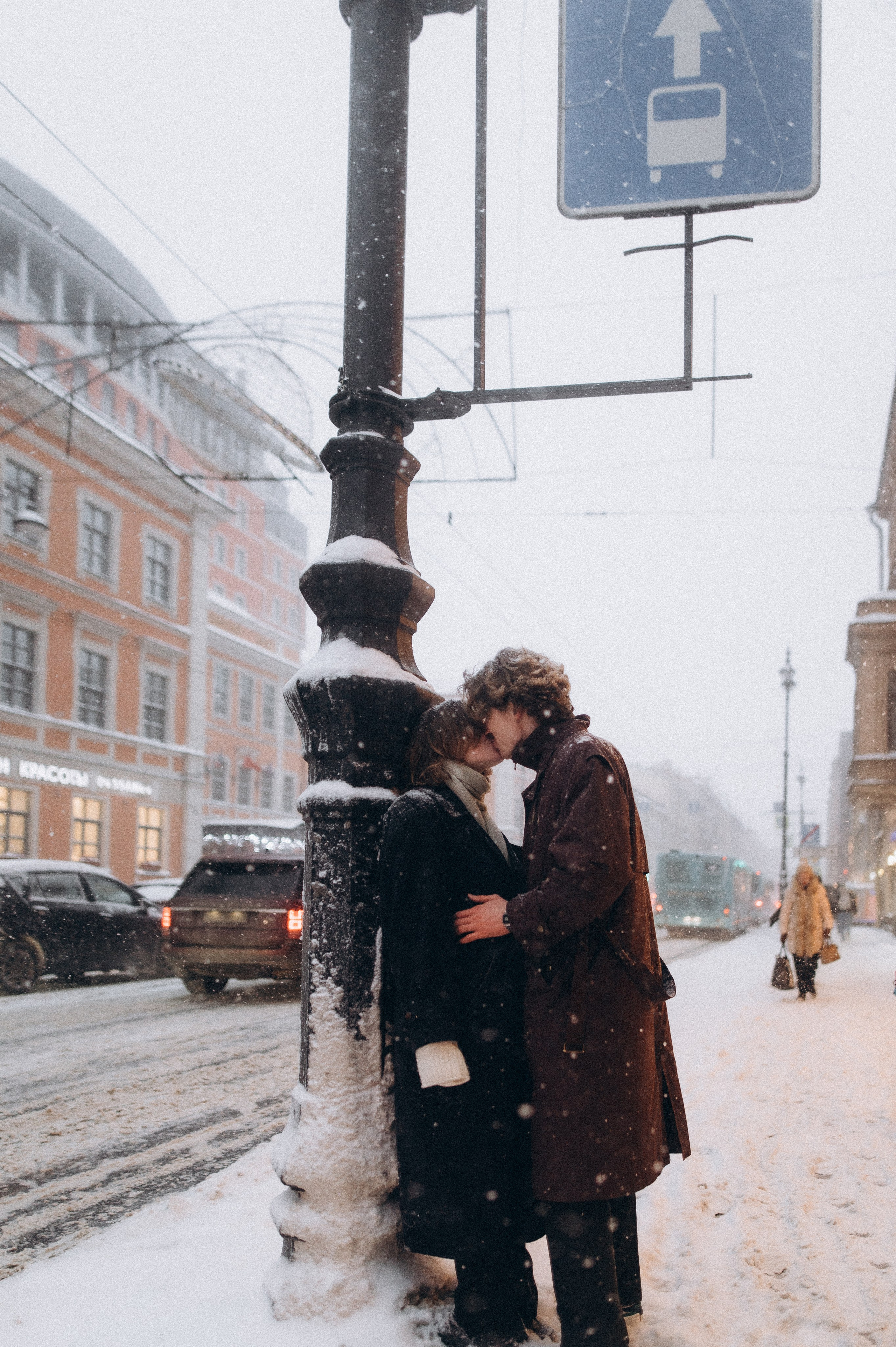 Снежная лав стори. Фотограф ПИТЕР СПБ Надежда Баранова
