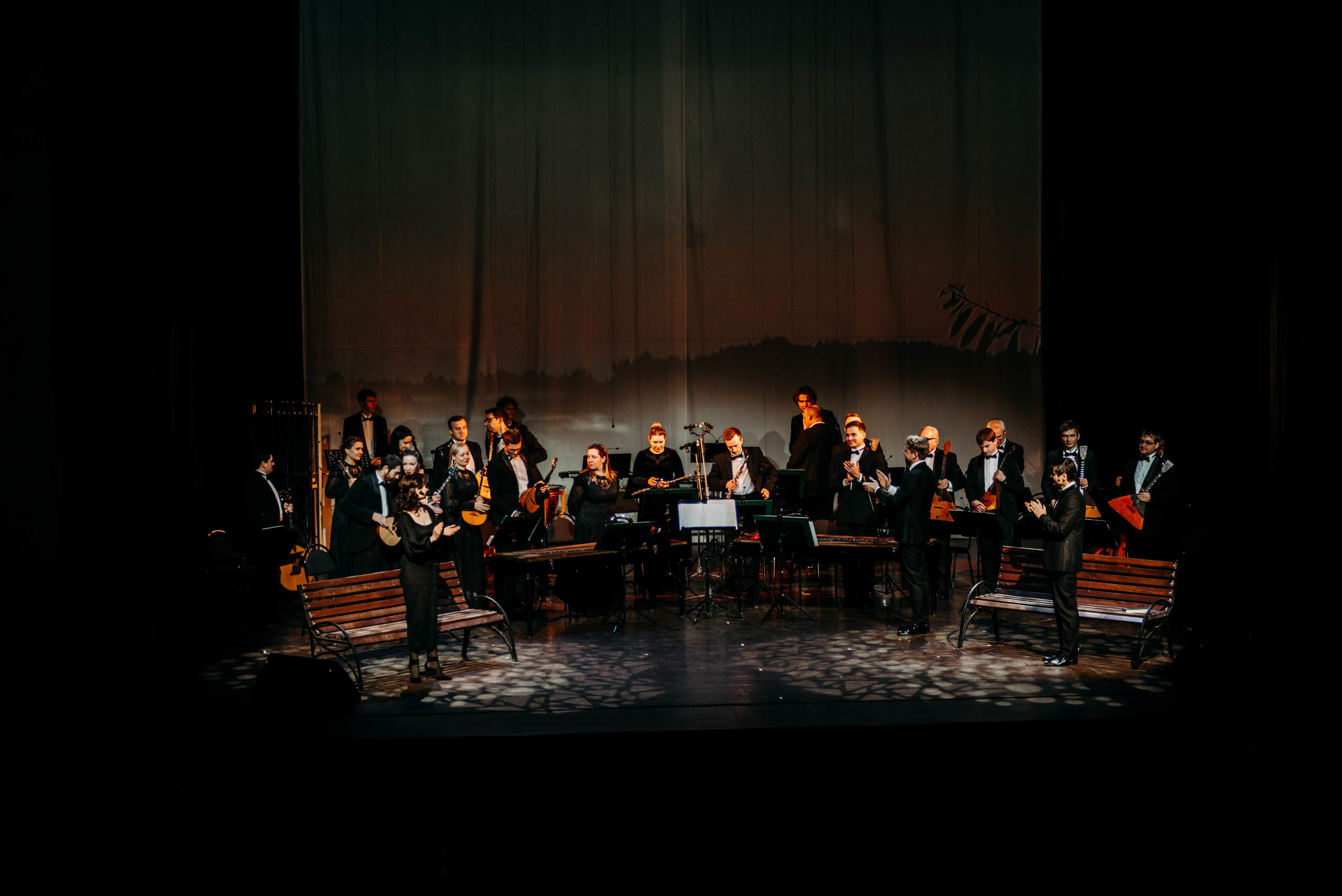 Спектакль Темные Аллеи. Фотограф в Москве Илья Максимов