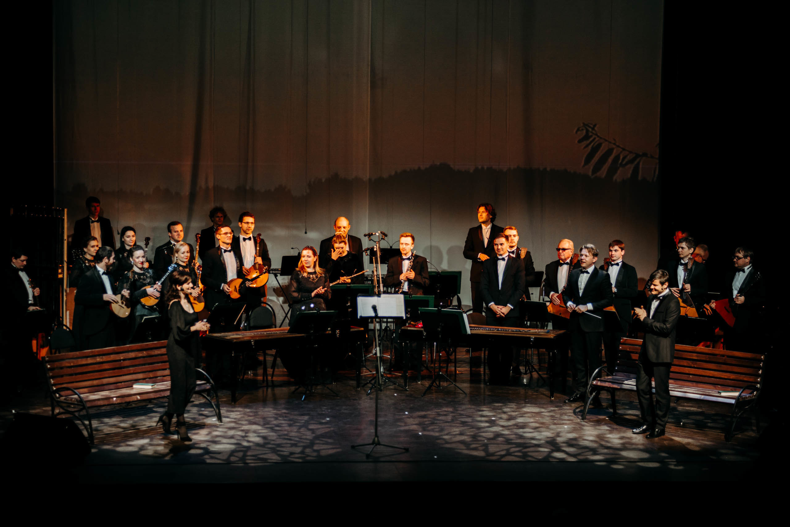 Спектакль Темные Аллеи. Фотограф в Москве Илья Максимов