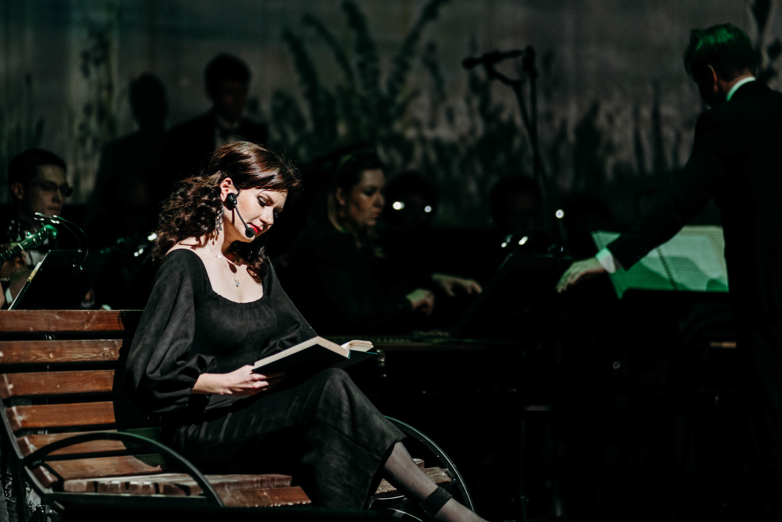 Спектакль Темные Аллеи. Фотограф в Москве Илья Максимов