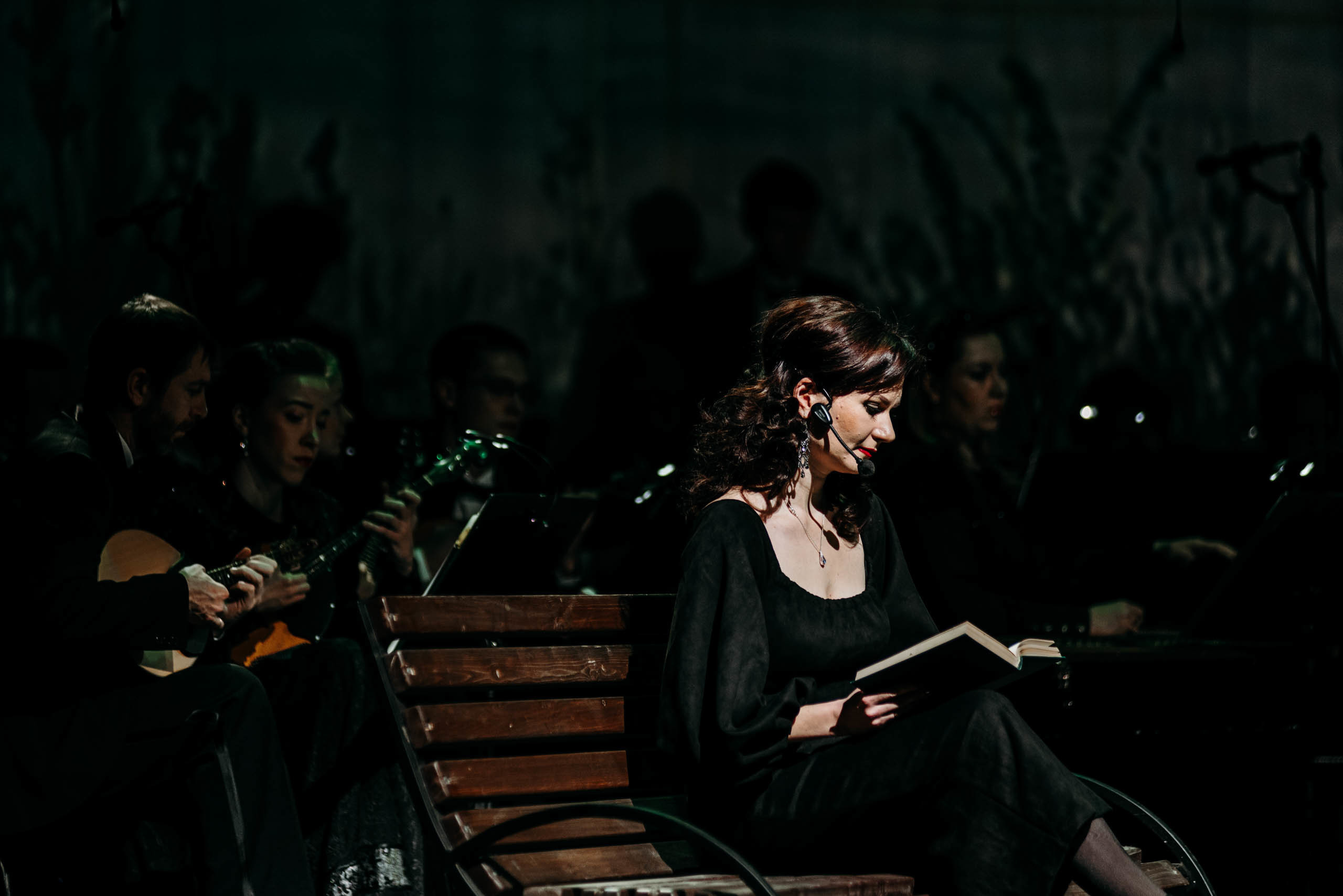 Спектакль Темные Аллеи. Фотограф в Москве Илья Максимов