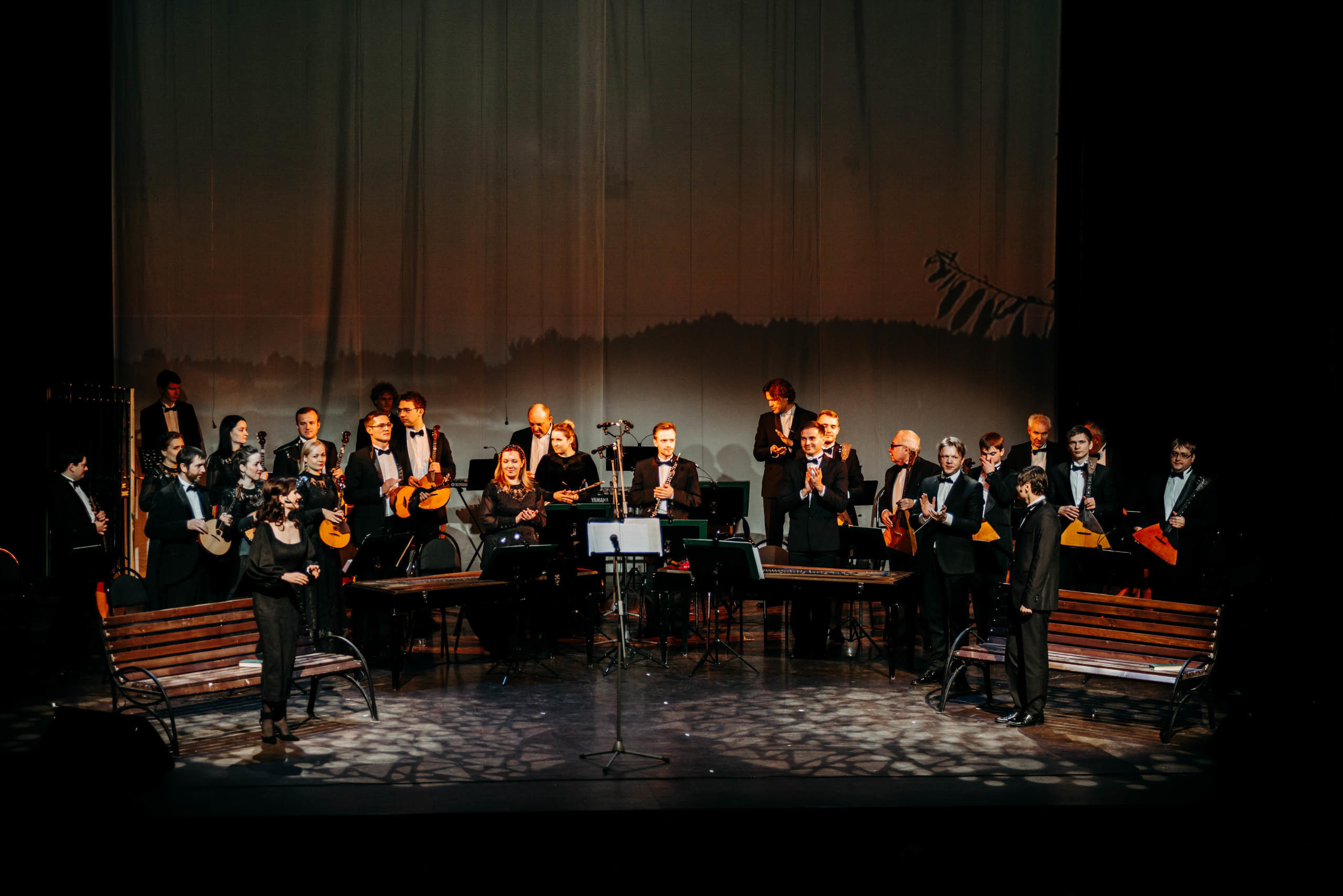 Спектакль Темные Аллеи. Фотограф в Москве Илья Максимов