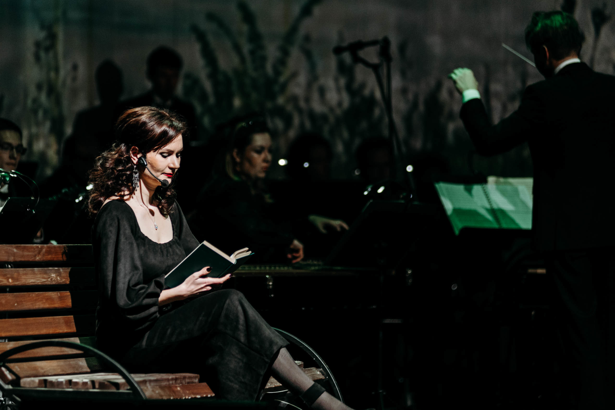 Спектакль Темные Аллеи. Фотограф в Москве Илья Максимов