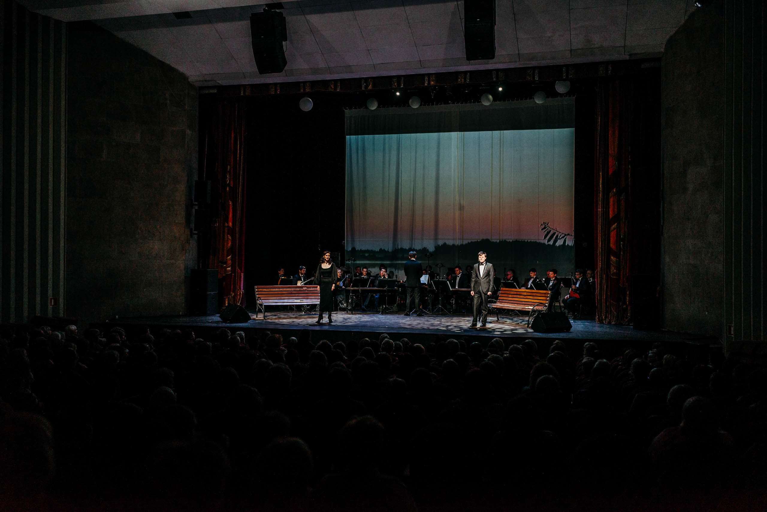 Спектакль Темные Аллеи. Фотограф в Москве Илья Максимов