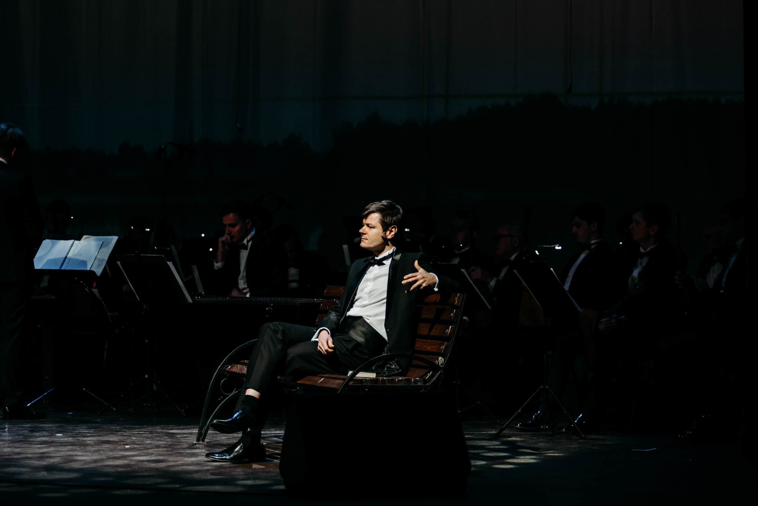 Спектакль Темные Аллеи. Фотограф в Москве Илья Максимов