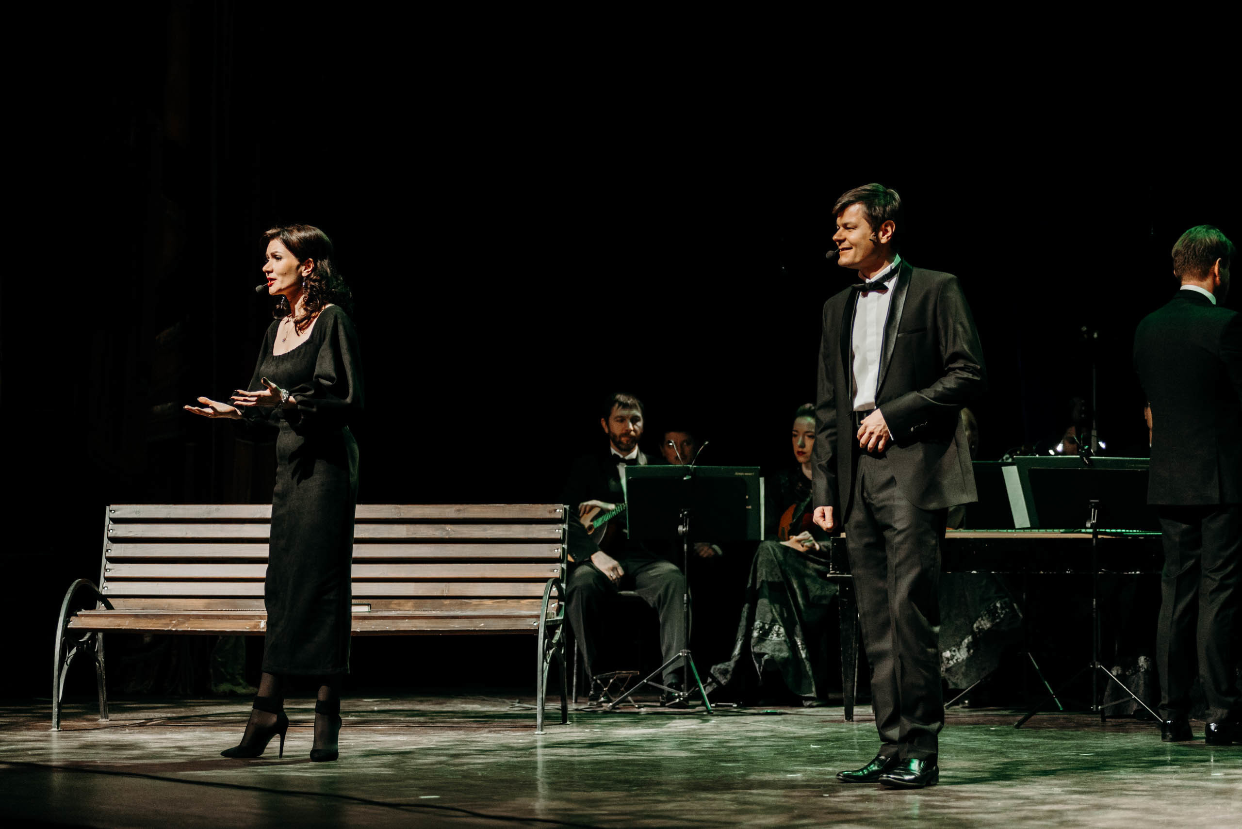 Спектакль Темные Аллеи. Фотограф в Москве Илья Максимов