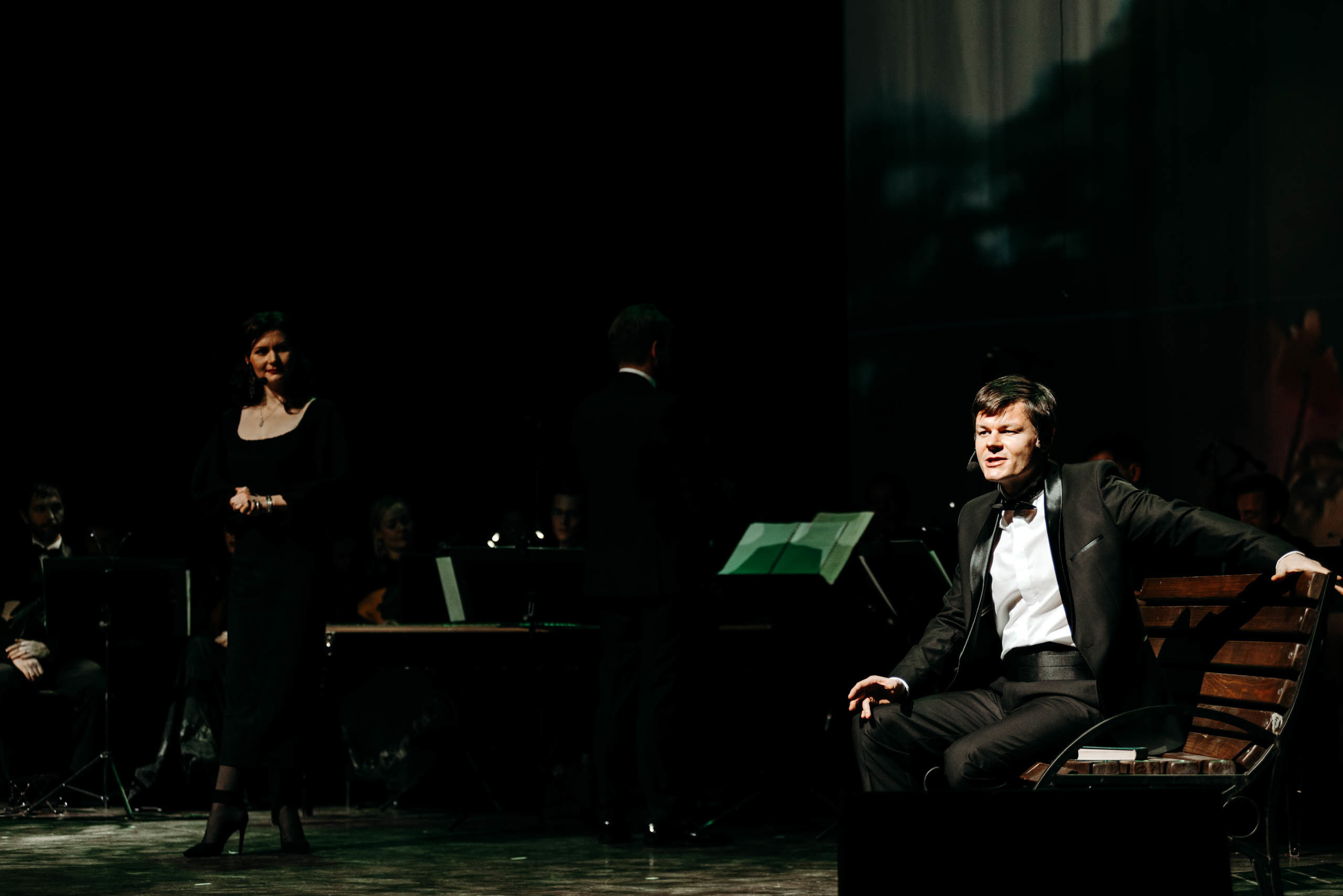 Спектакль Темные Аллеи. Фотограф в Москве Илья Максимов