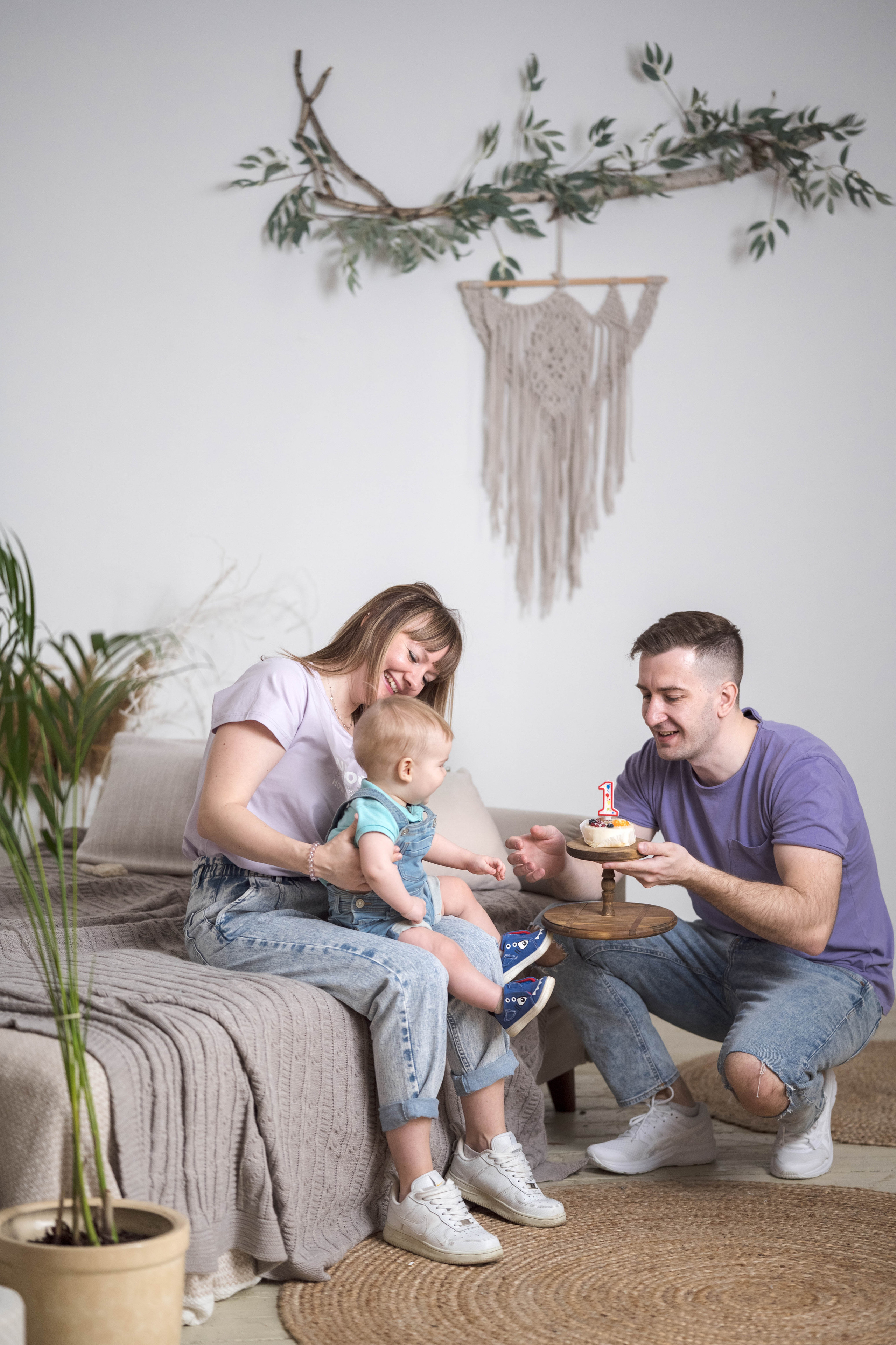 Семейная фотосессия в студии. Фотограф в Белграде Чугреева Елена