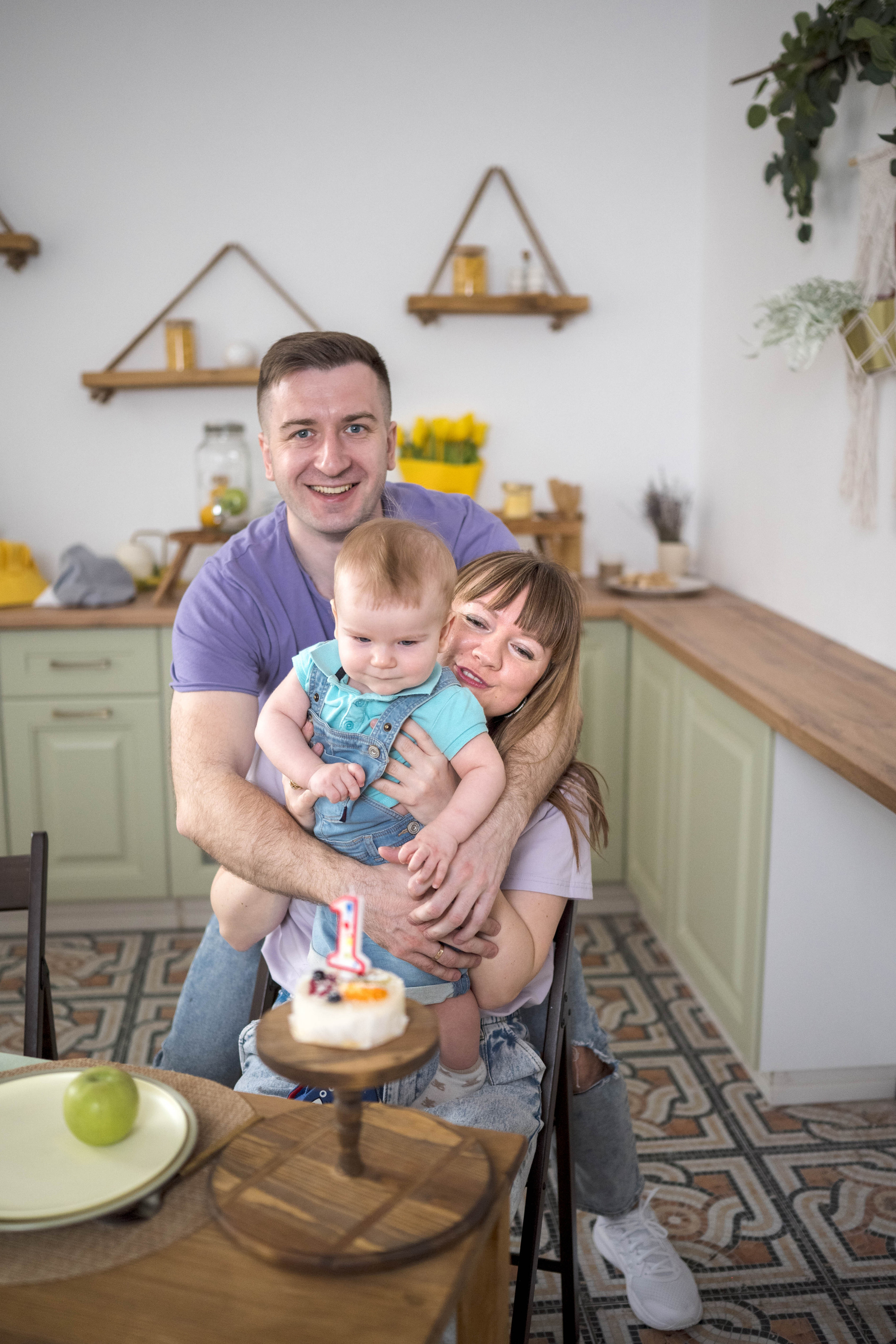 Семейная фотосессия в студии. Фотограф в Белграде Чугреева Елена