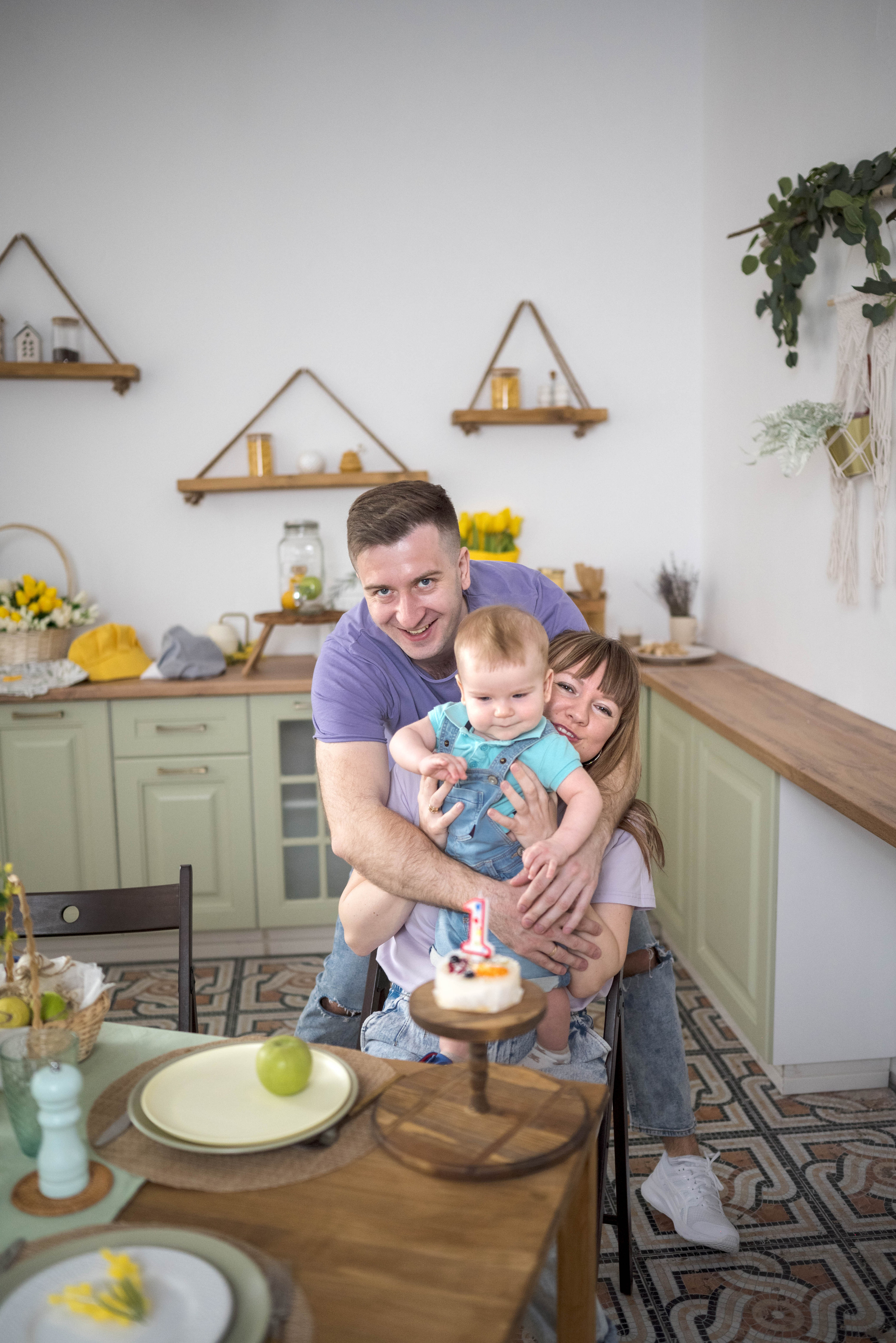 Семейная фотосессия в студии. Фотограф в Белграде Чугреева Елена