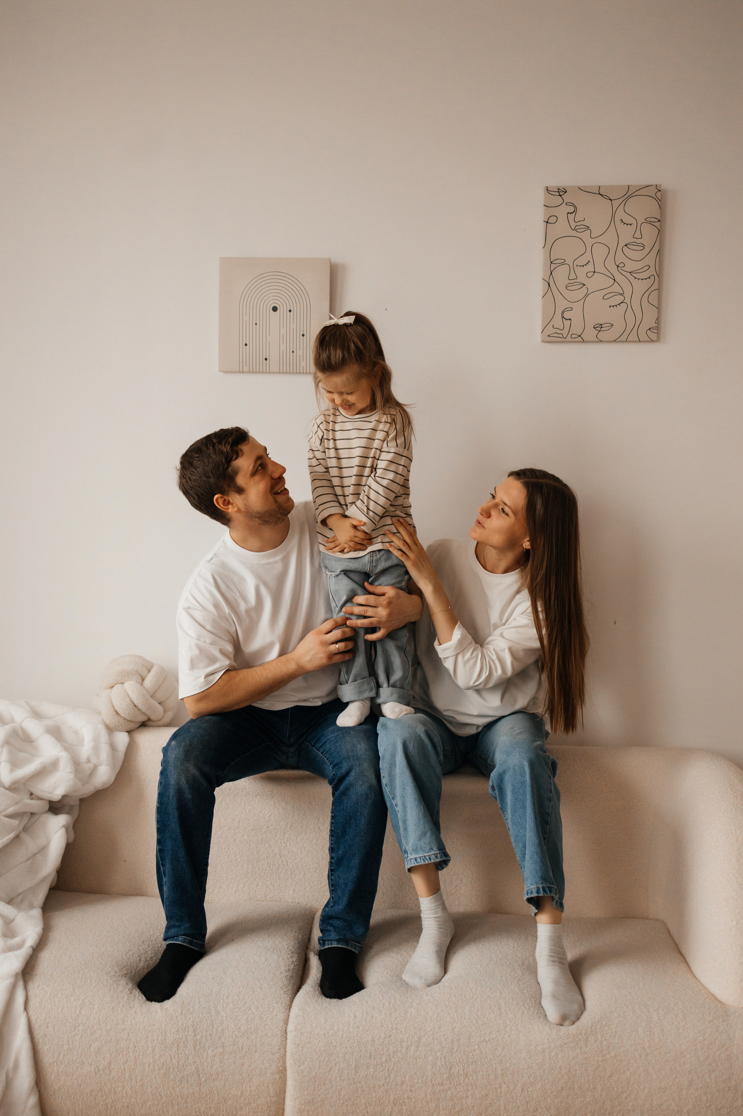 Семейная Съемка “Улыбки на Троих”