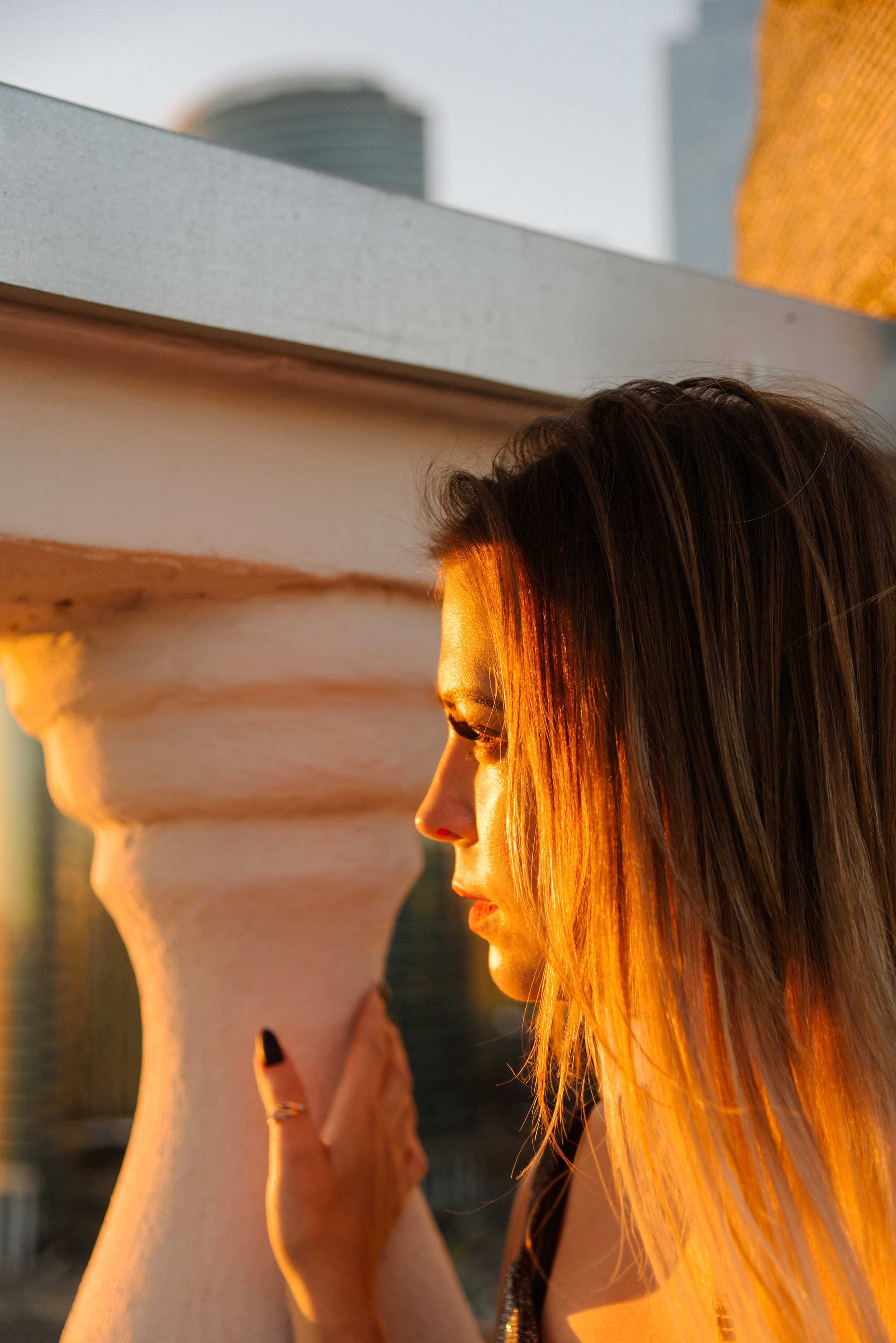 Крыша напротив Москва-Сити. Фотограф Лола Волна, город Москва