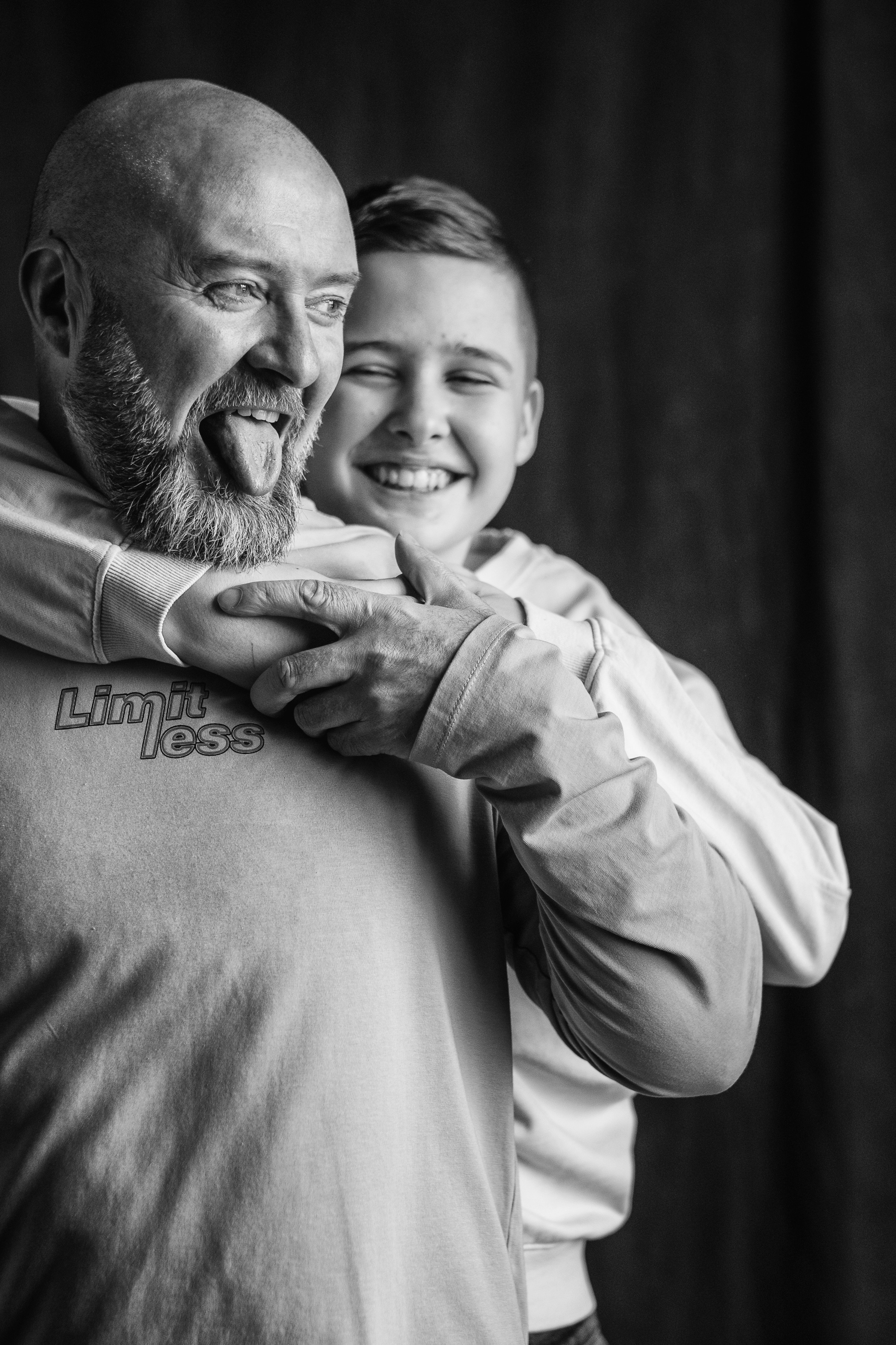 Отец и сын. Портретный фотограф в Новосибирске