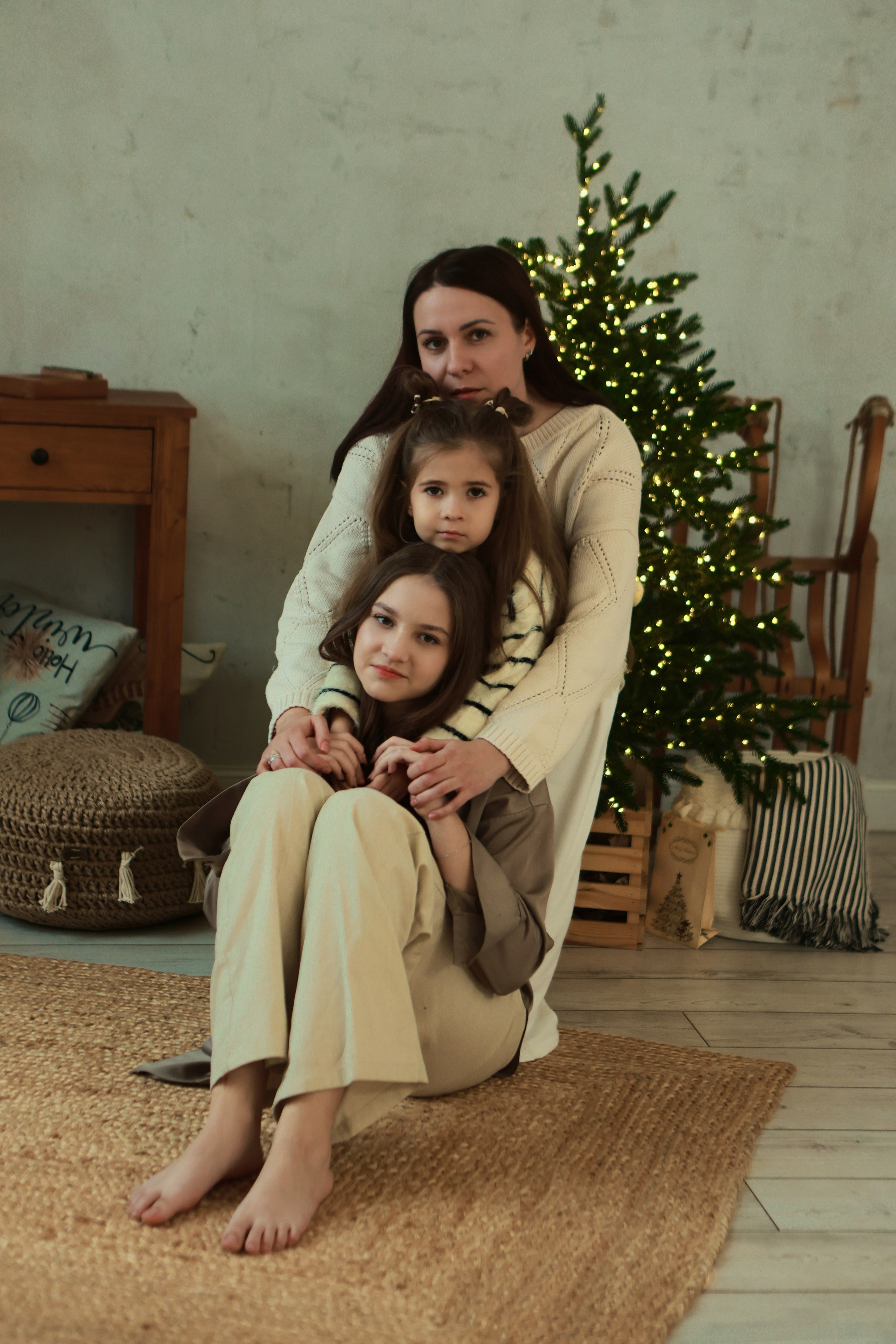 Наталья и дочери. Портретный и семейный фотограф в Москве — Ирина Аксенова