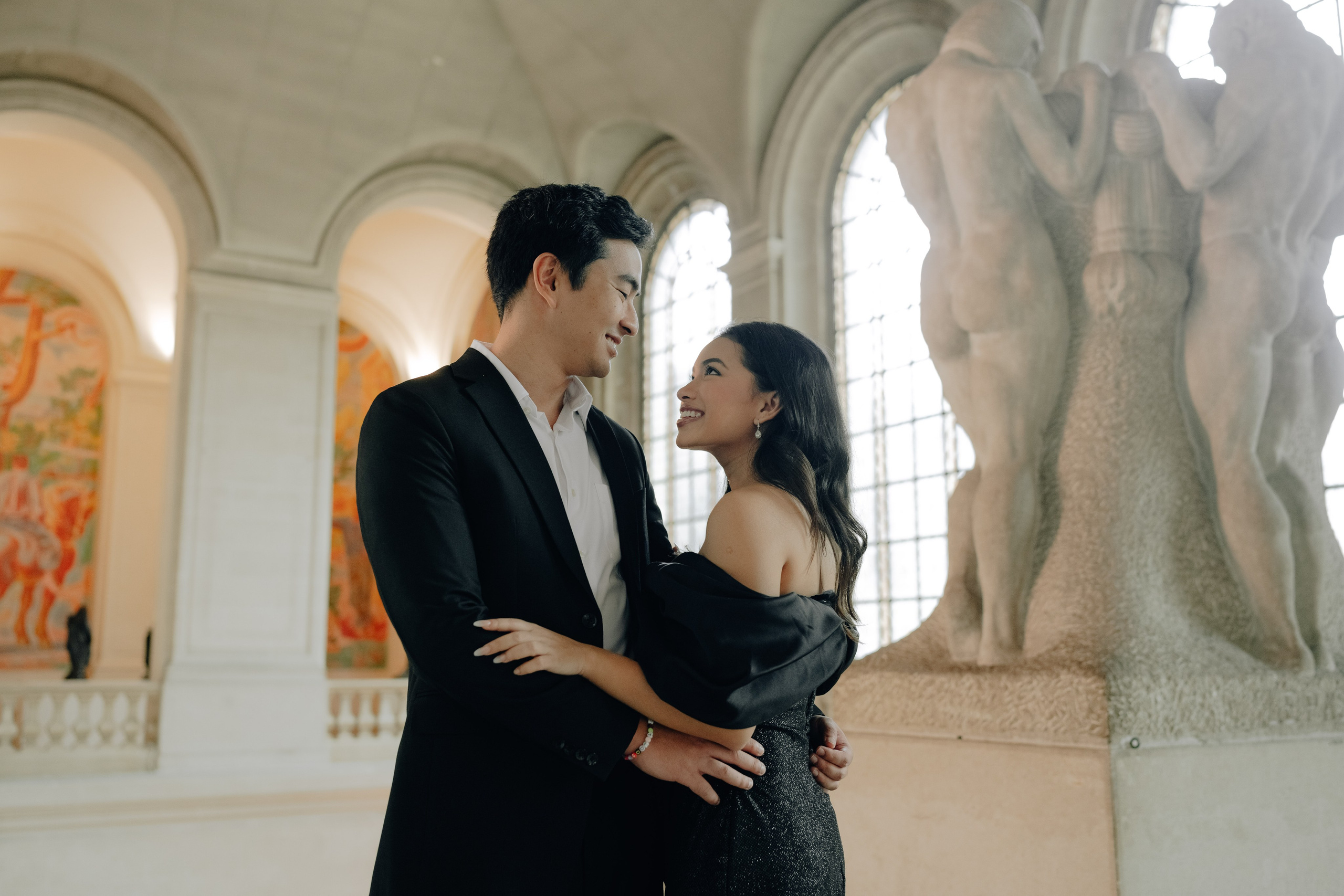 Fifi & Shamil | The Museum of Art. Профессиональный свадебный фотограф в Женеве и Швейцарии | Таня Вовчецкая