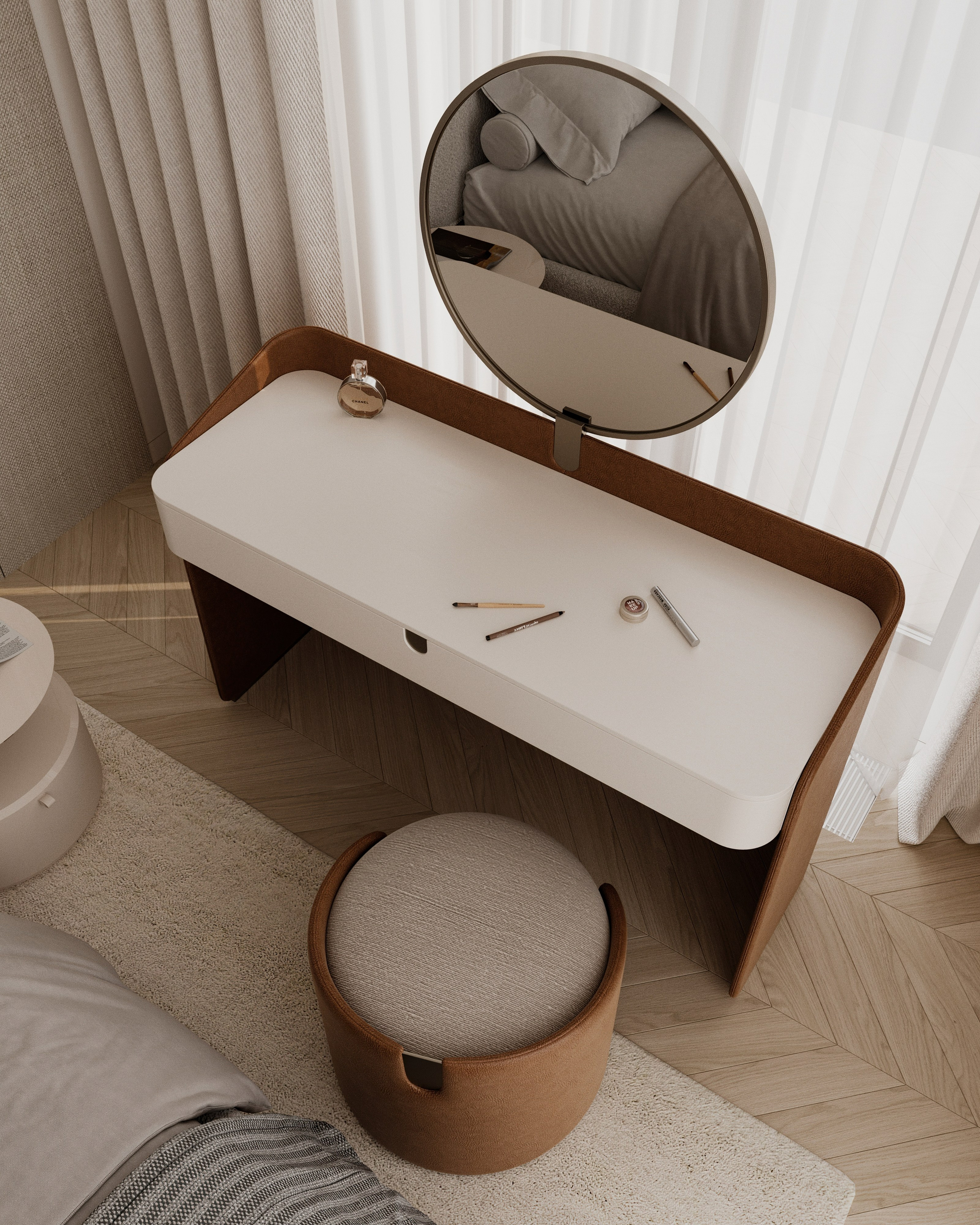 Roza Rossa спальня финал. Визуализатор Векшина Елена