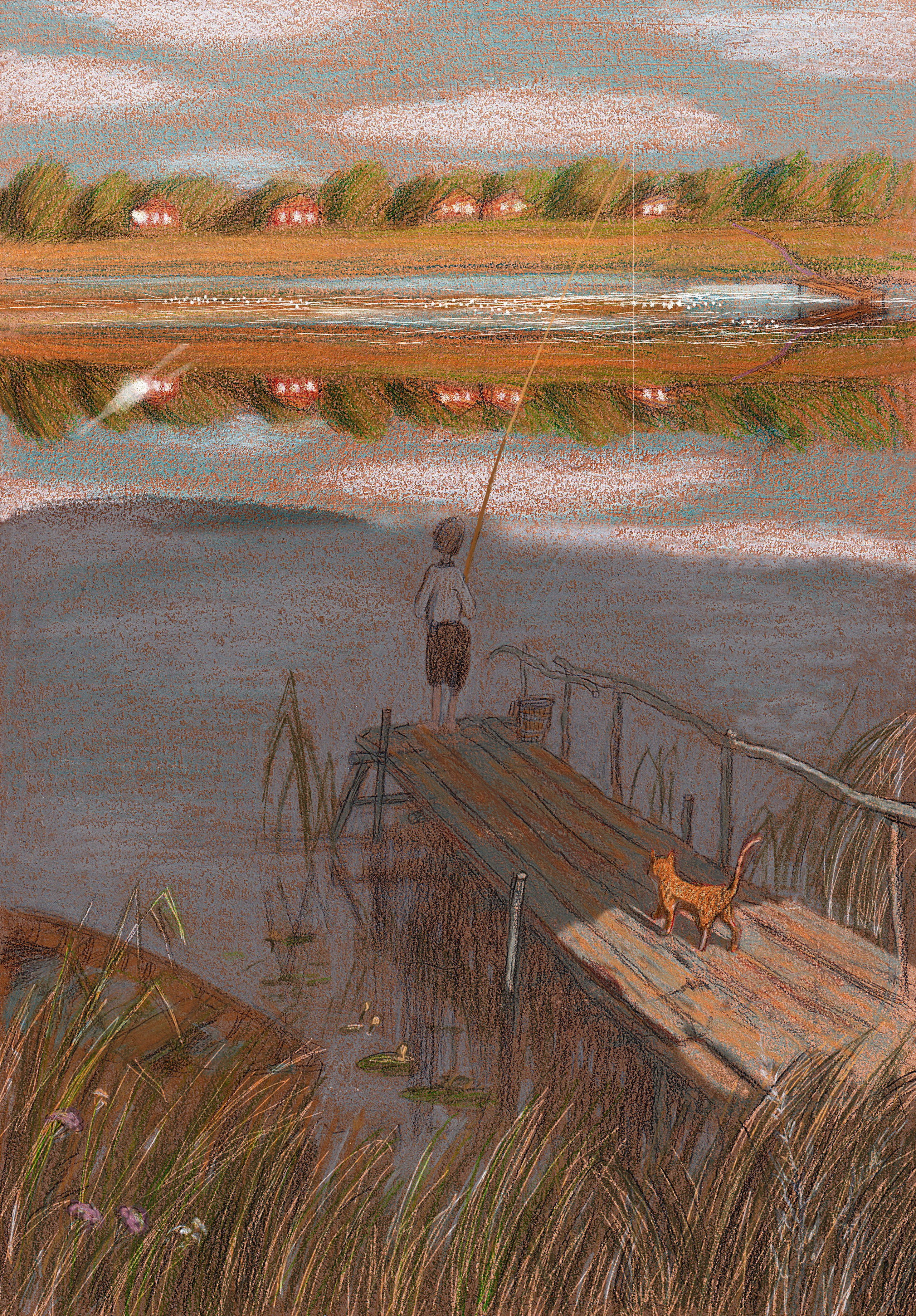 Книга «Эта улица мне знакома» Сергей Есенин. Художник Карина Милосердова