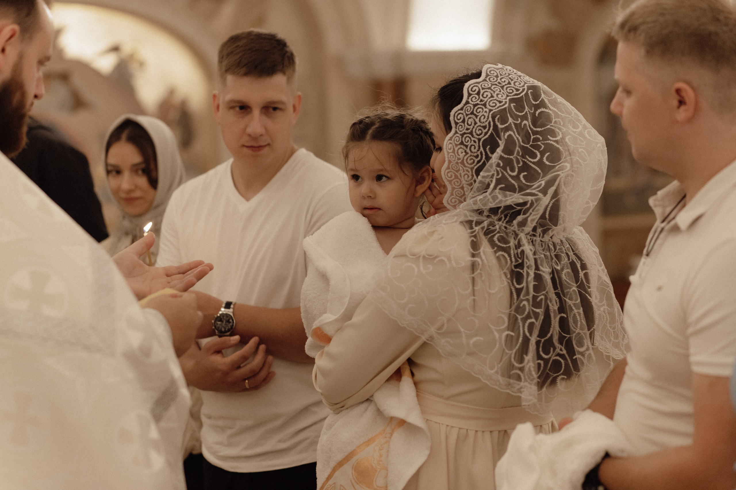 Крещение Киры. Семейный и свадебный фотограф в Челябинске Мария Леонтьева