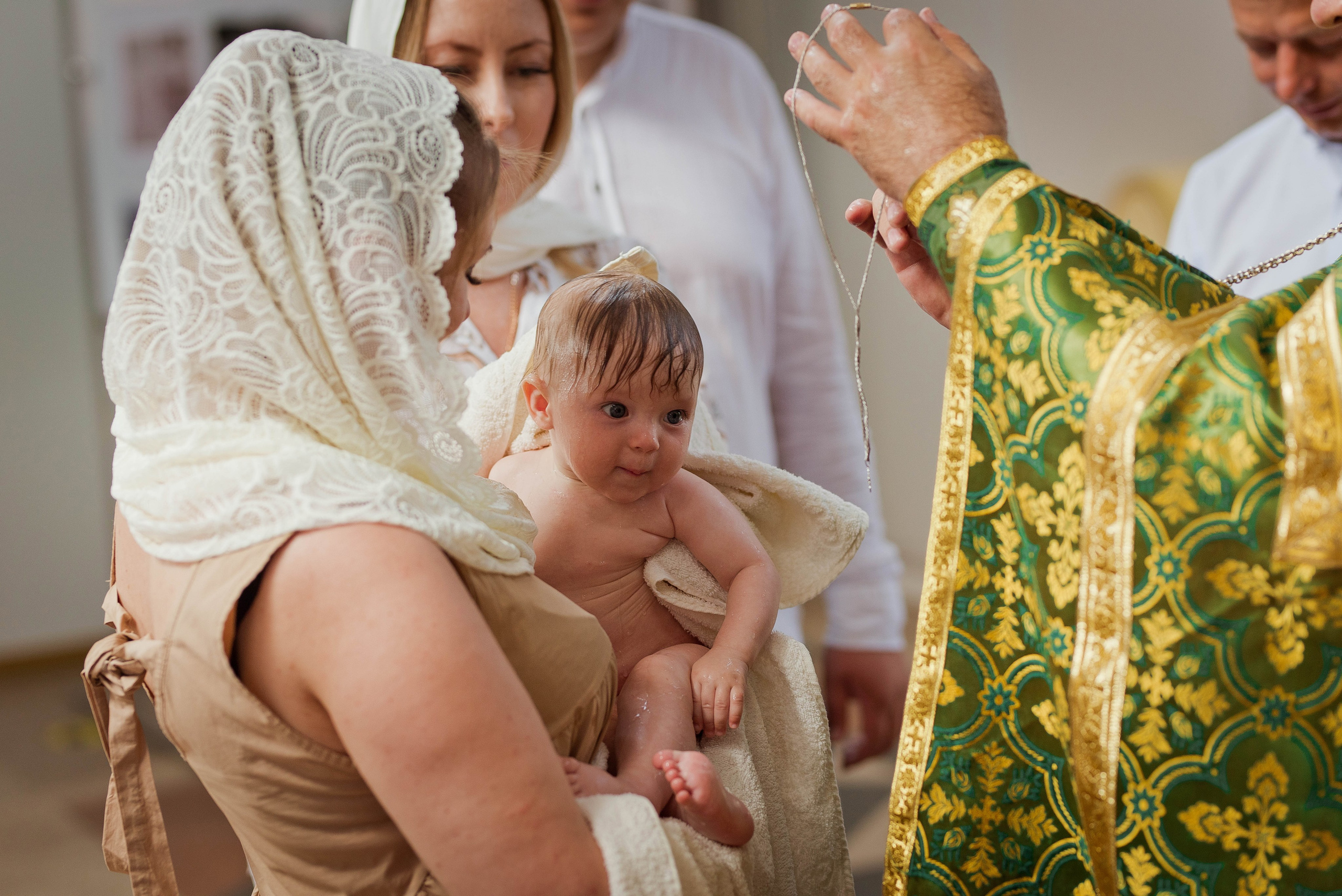 Крещение Варвары. Свадебный и семейный фотограф Яна Стражева. Волгоград, Москва