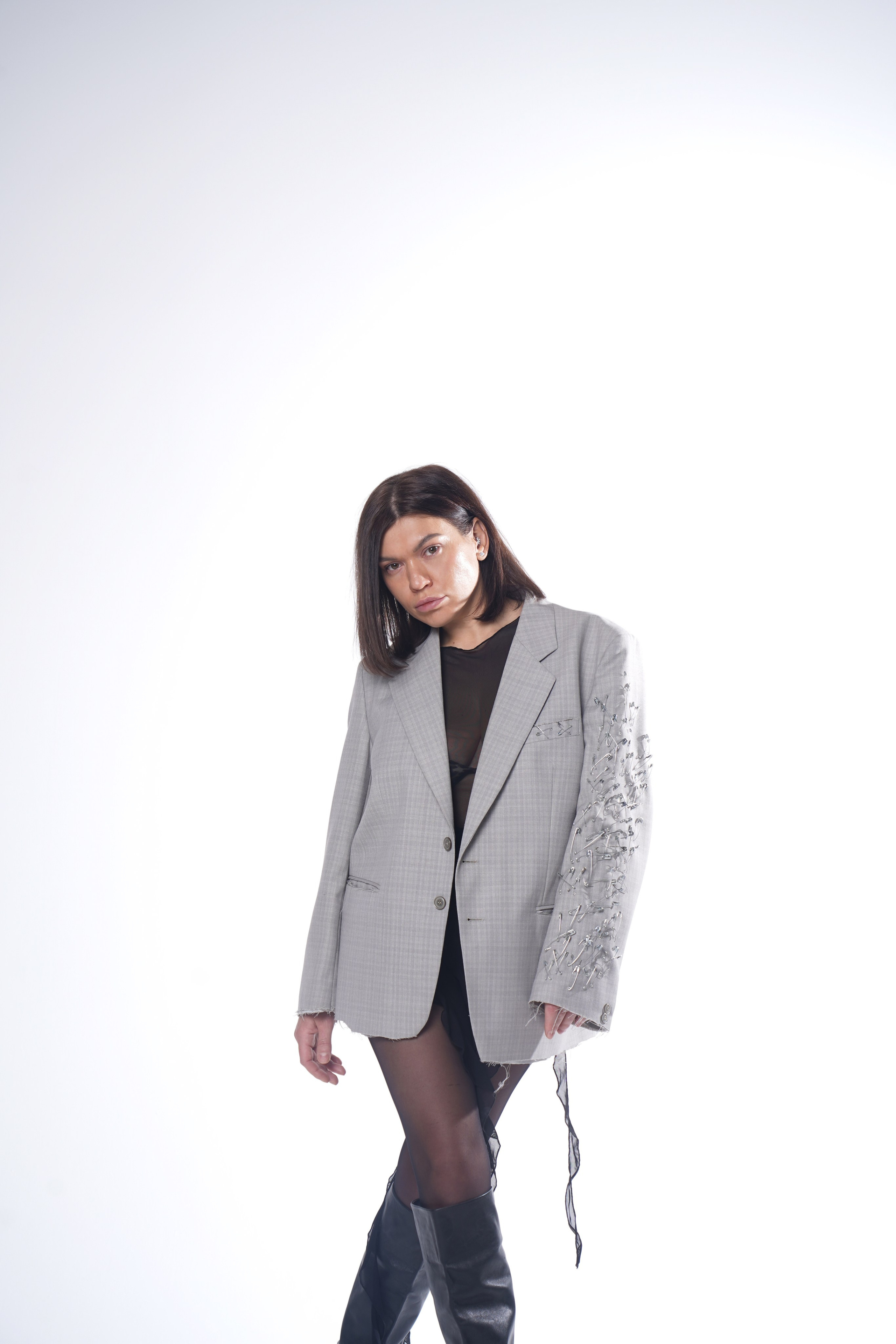 Фото на циклораме. Фотостудия СМЕНА. Анна, фотограф Москва, Зеленоград