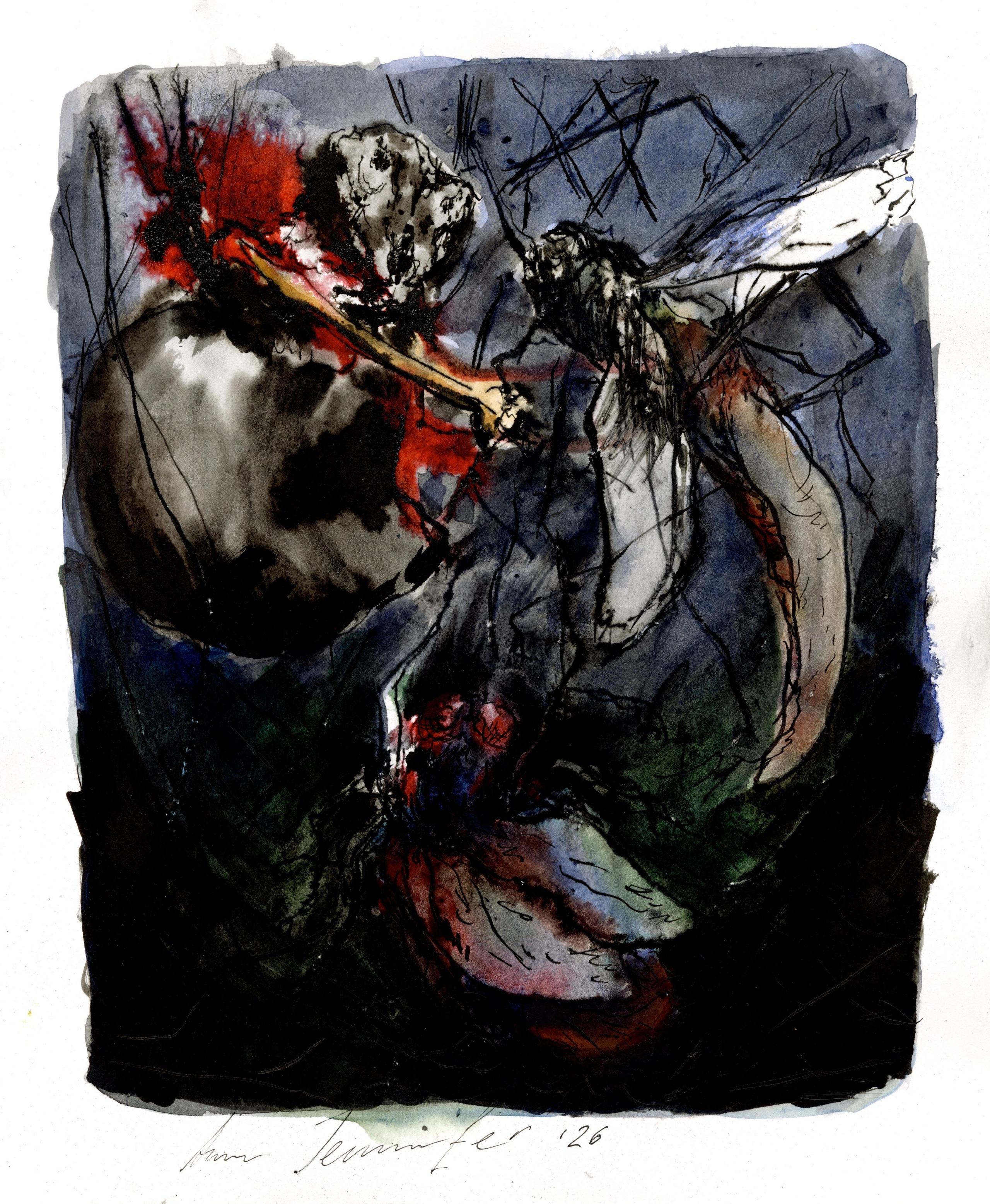 Watercolors. Anna Jennifer | Contemporary Artist