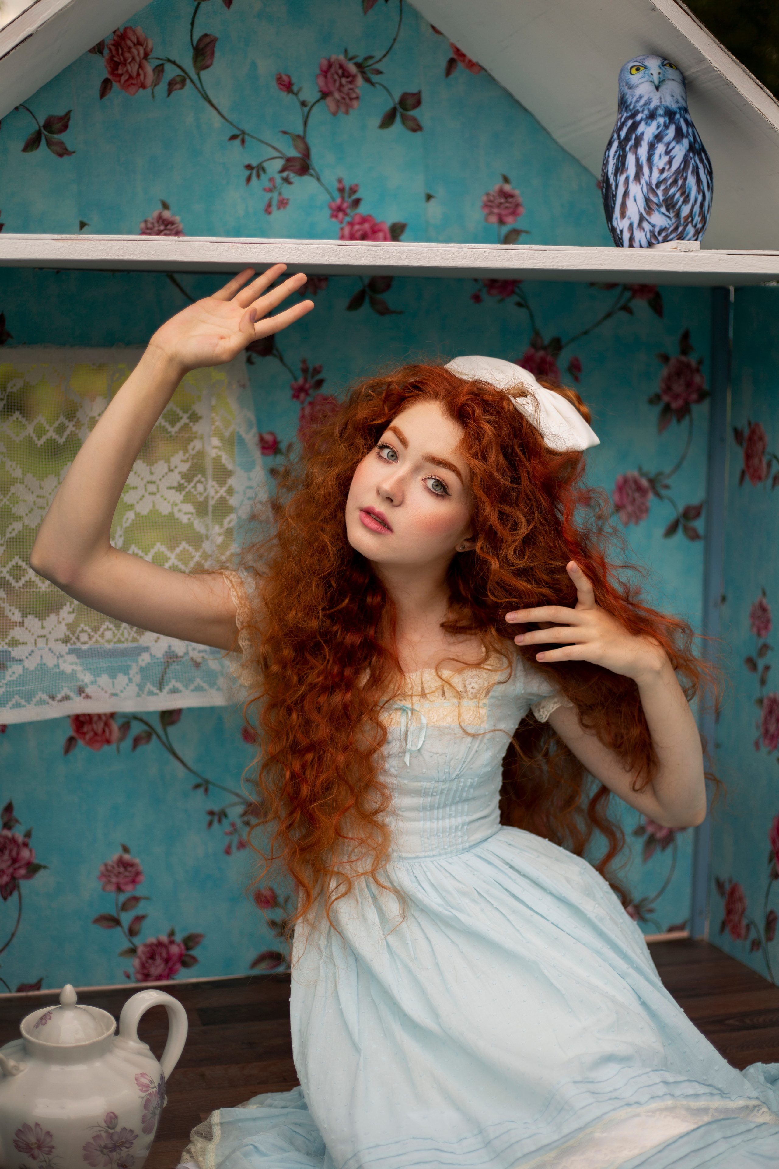 Анна в стране чудес. Фотограф новорожденных в Москве — Елена Михеева