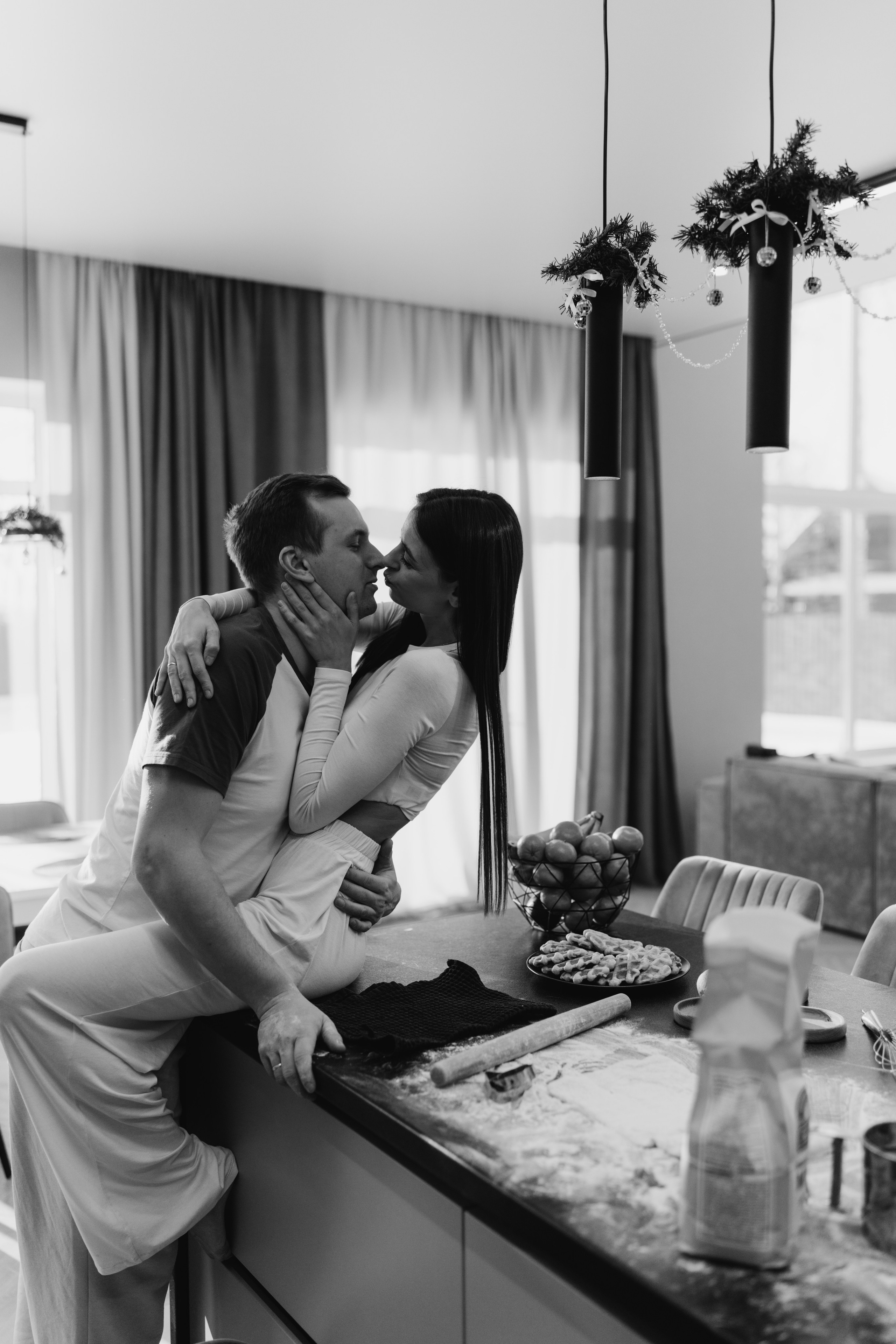 Домашняя съемка семьи Ксении и Алексея. Семейный и портретный фотограф в Санкт-Петербурге Татьяна Гримоть