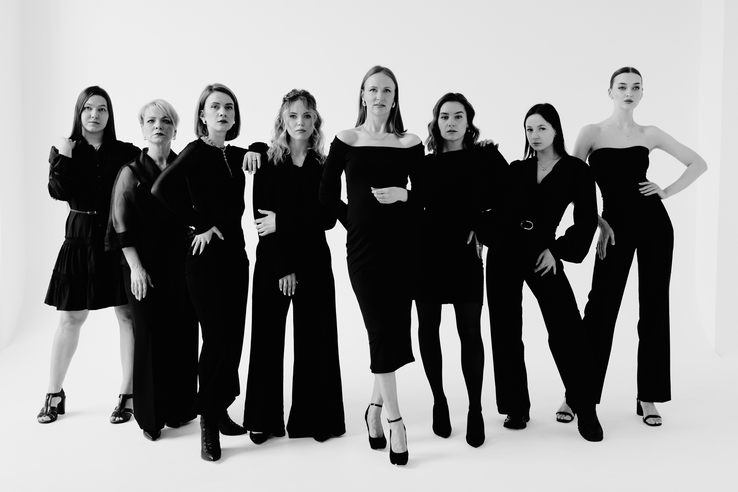 Фотоссесия коллектива Модельной школы. Фотограф в Кирове Настя Шабардина