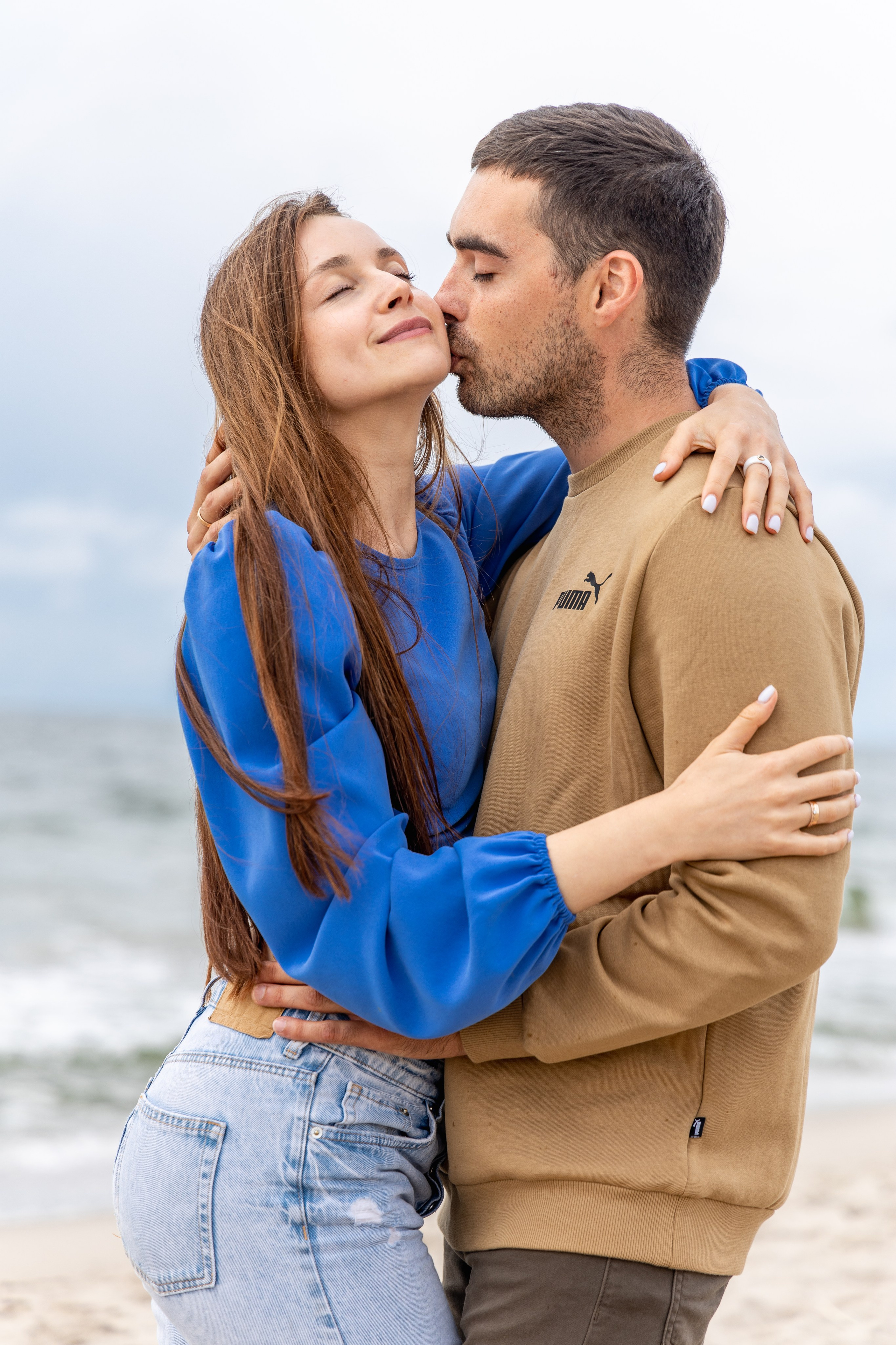 Сергей и Алина | Янтарный. Фотограф Елена Медок Калининград