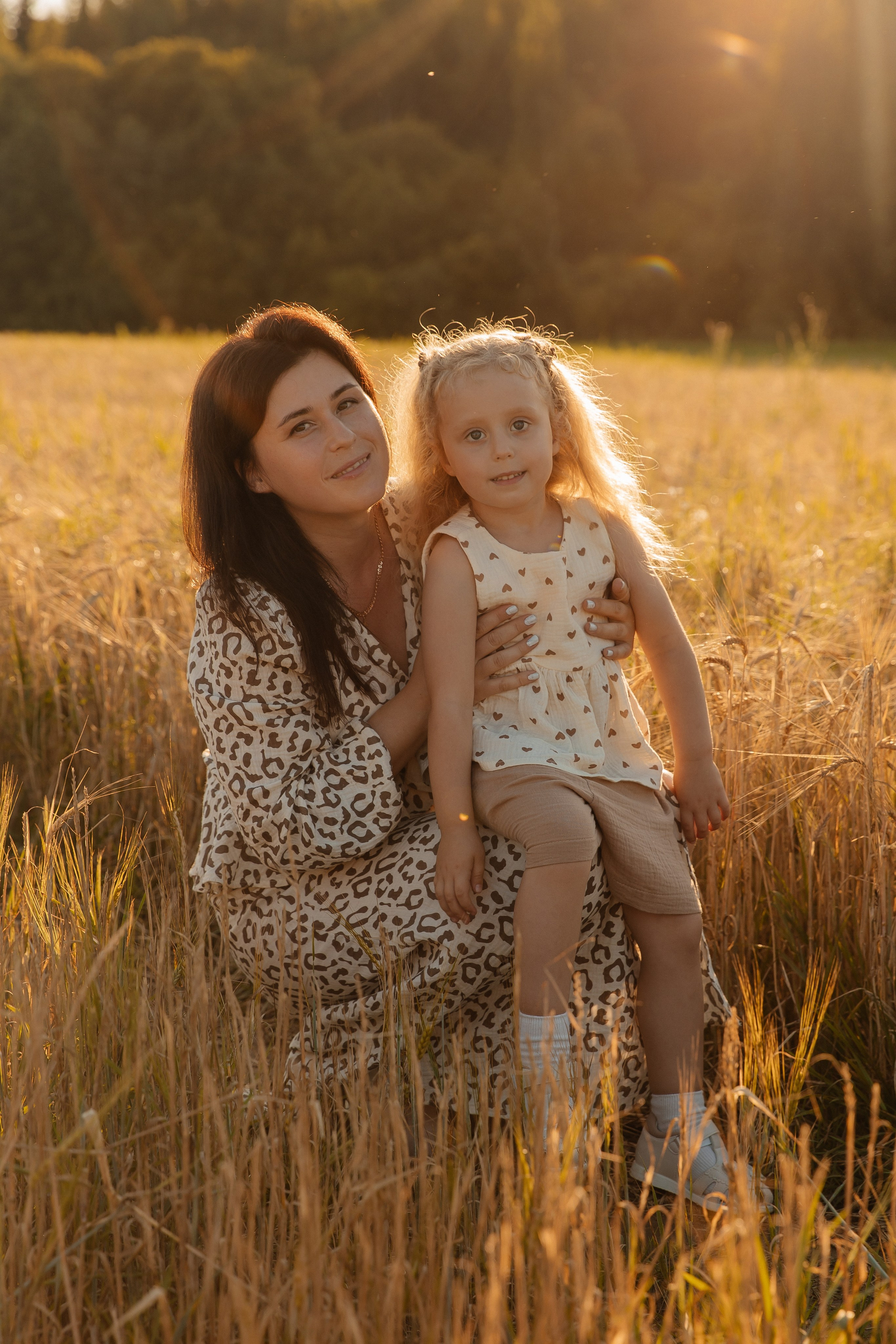 Дима Алёна Добромир и Стеша. Семейный фотограф Москва