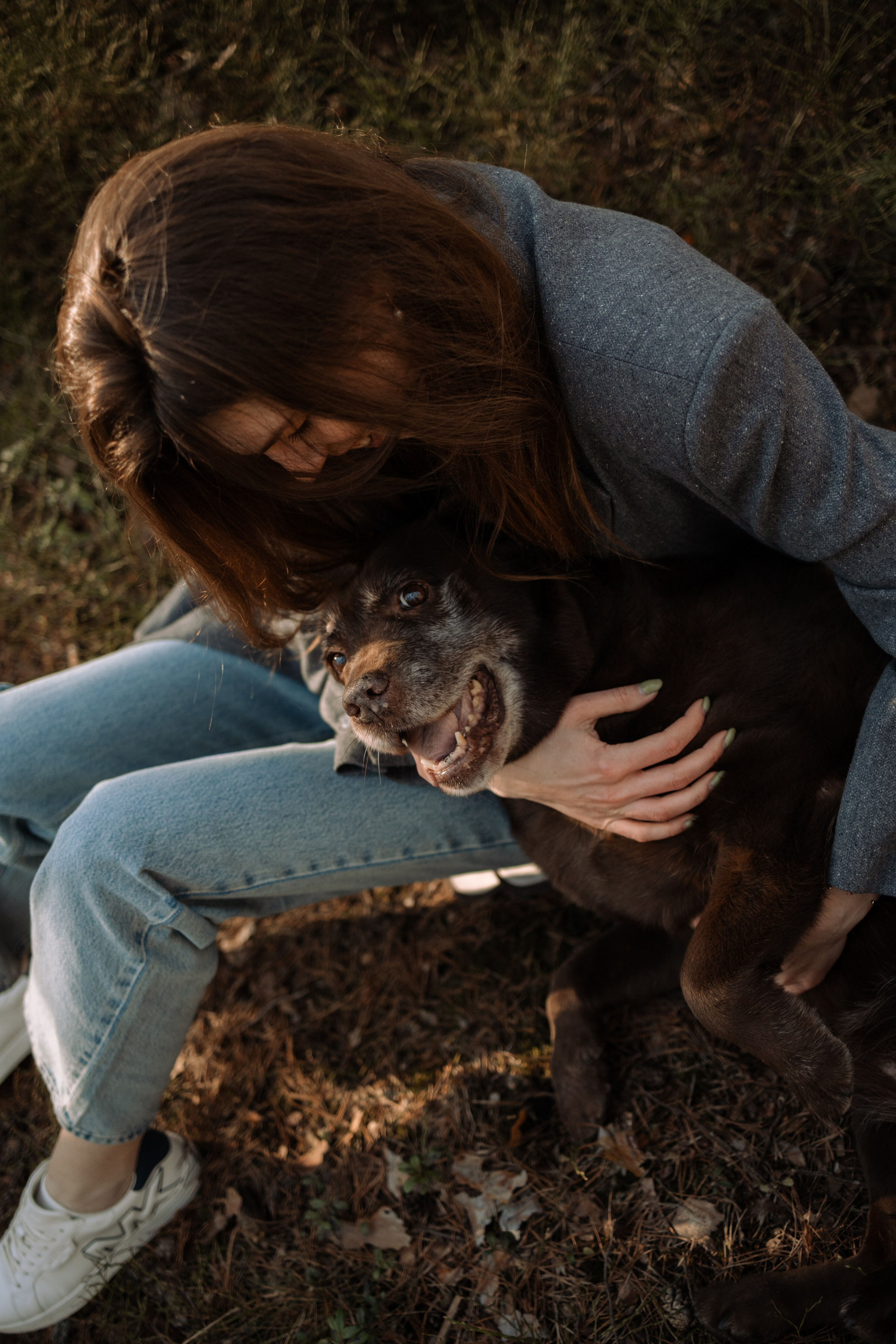 Оля и Питоня. Фотограф — Анималист | Санкт-Петербург