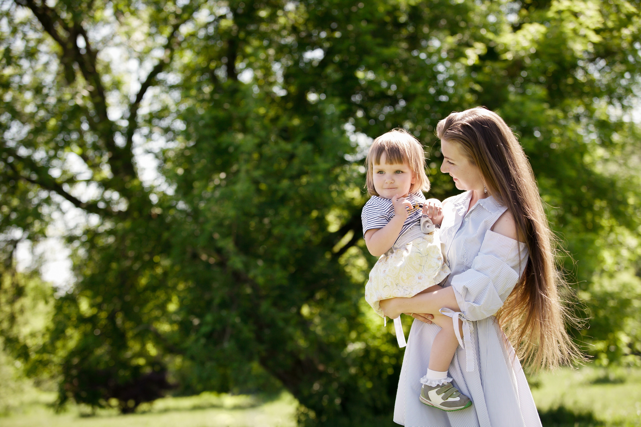Семейная съемка в парке. Фотографы в Москве Светлана Устинова и Сергей Грачев