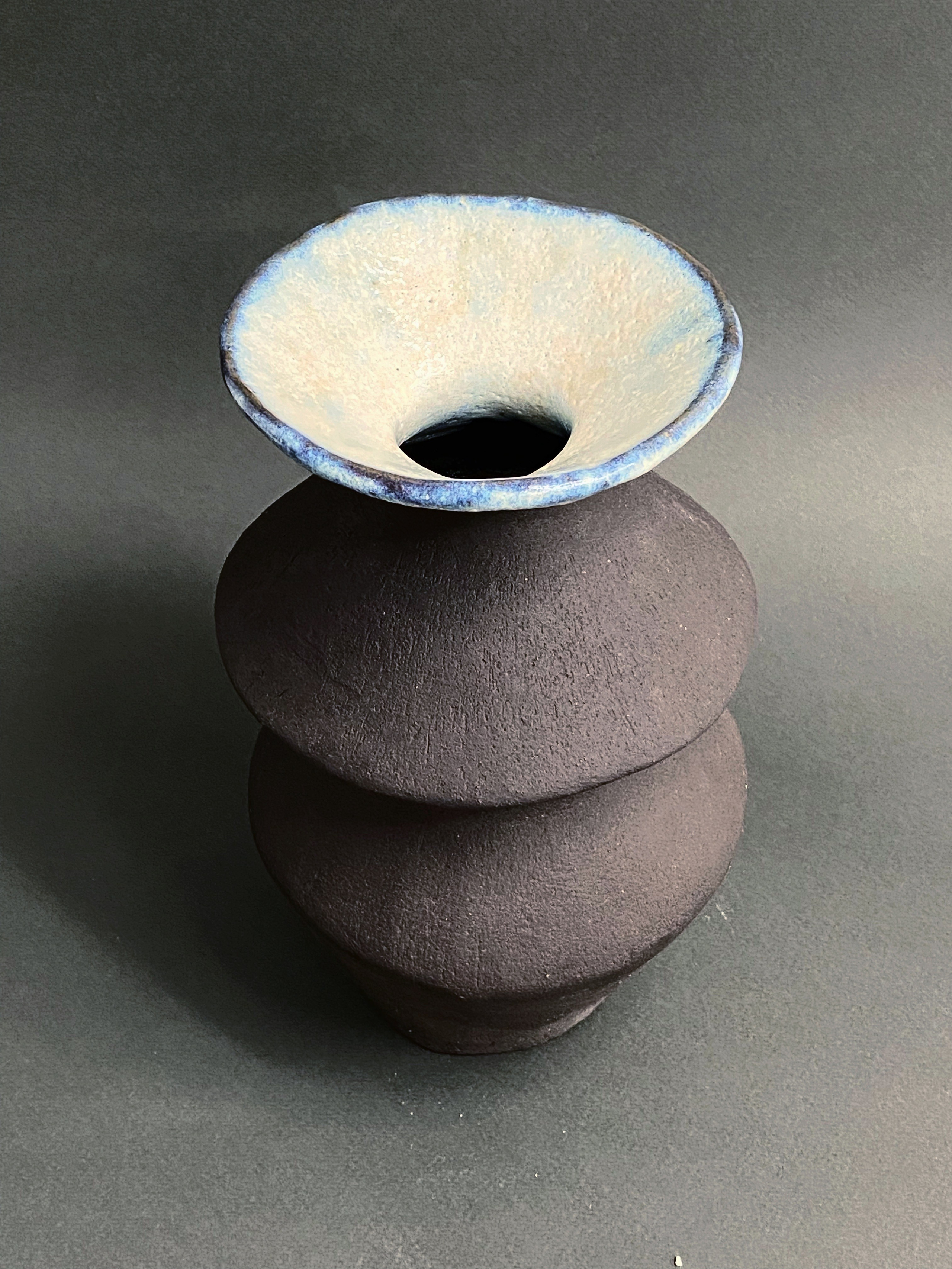 Озеро Чад, черный шамот, глазури