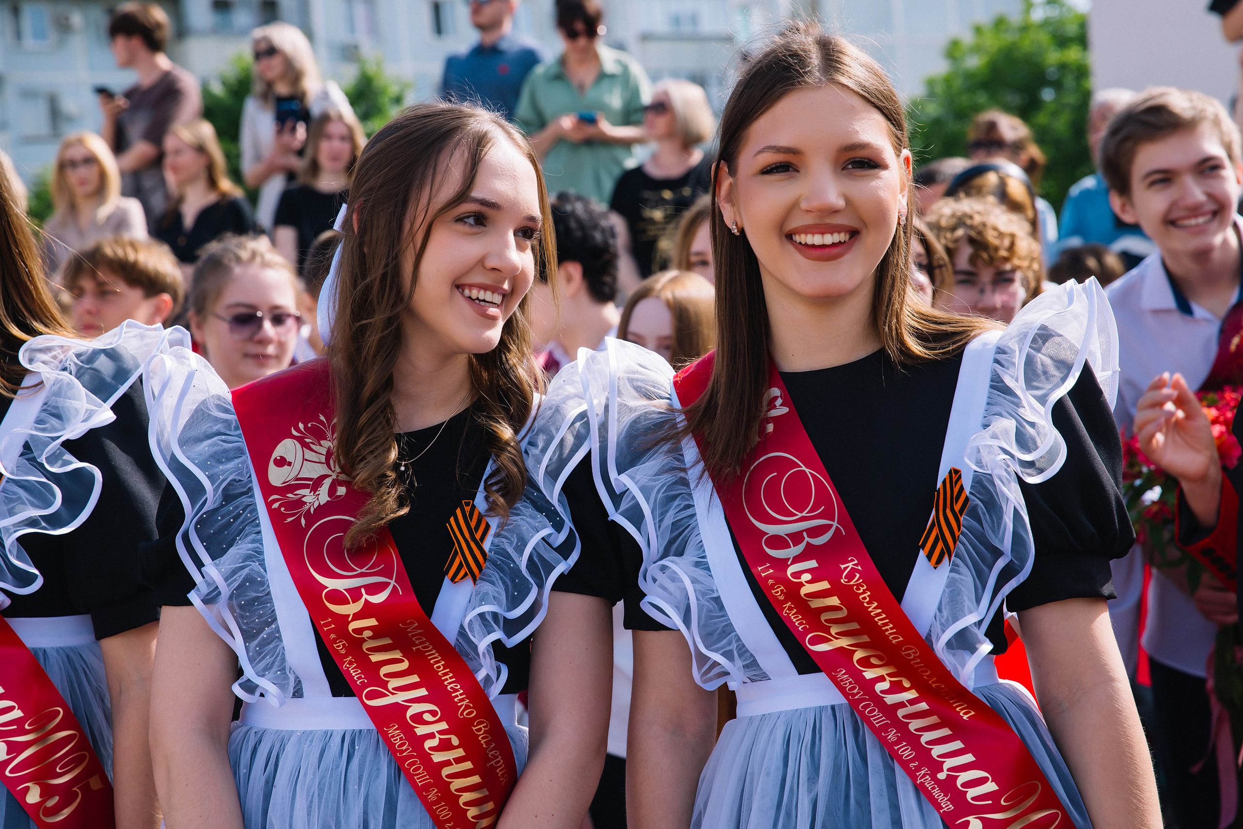 1 сентября 11 класс ШК№ 100. Фотограф и Видеограф в Краснодаре Юлия Солодченко