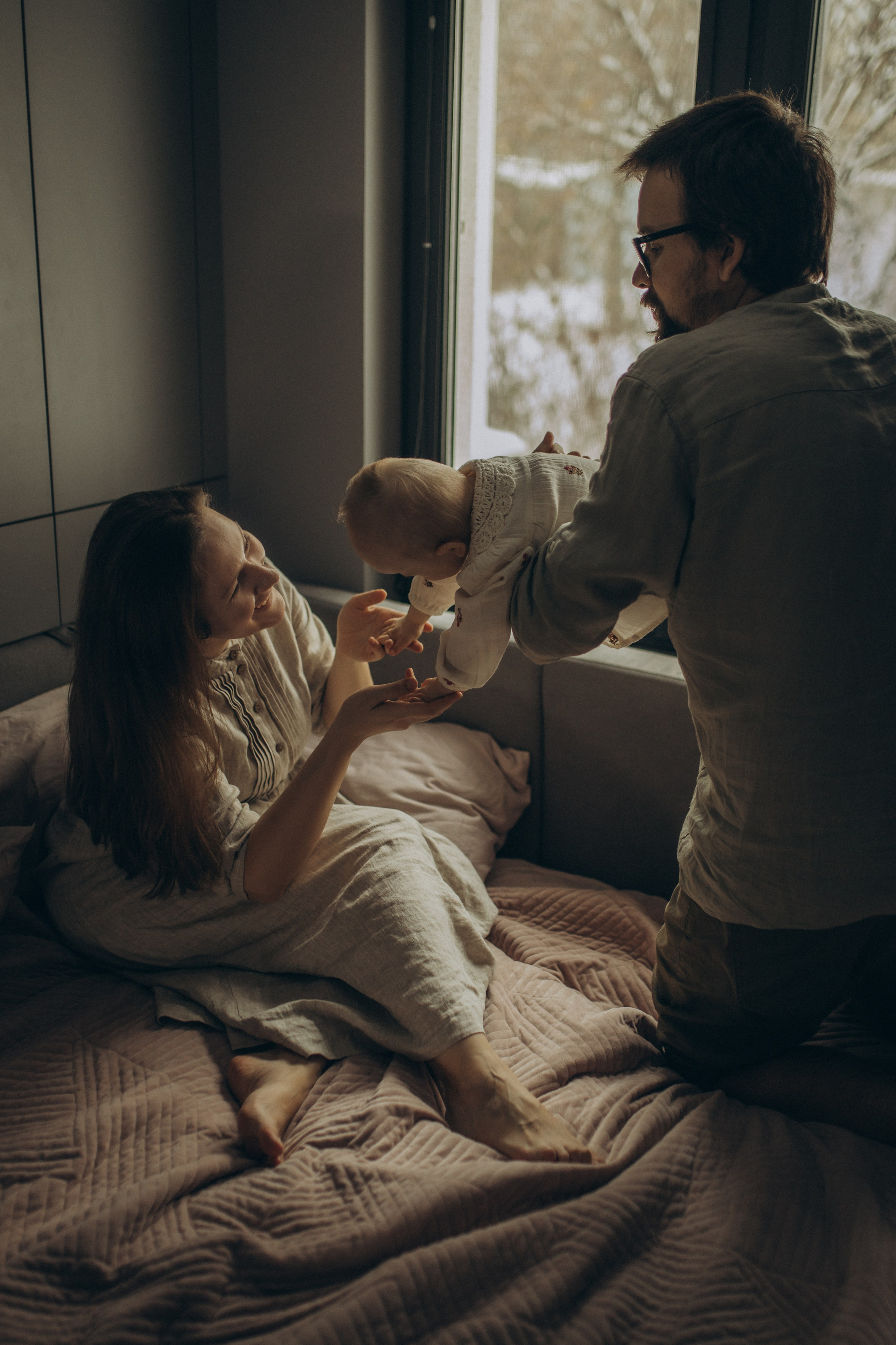Домашняя съёмка. Семейный фотограф в Минске Марина Бургацкая