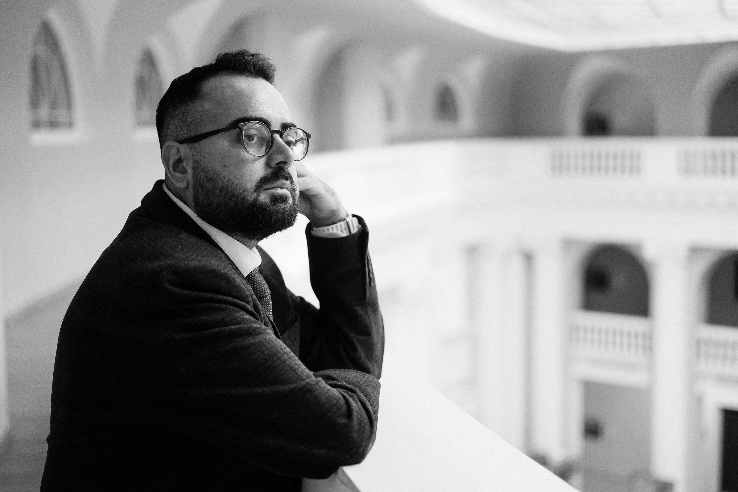 Филолог и редактор Баязид Рзаев. Портретный фотограф в Москве Таня Майорова