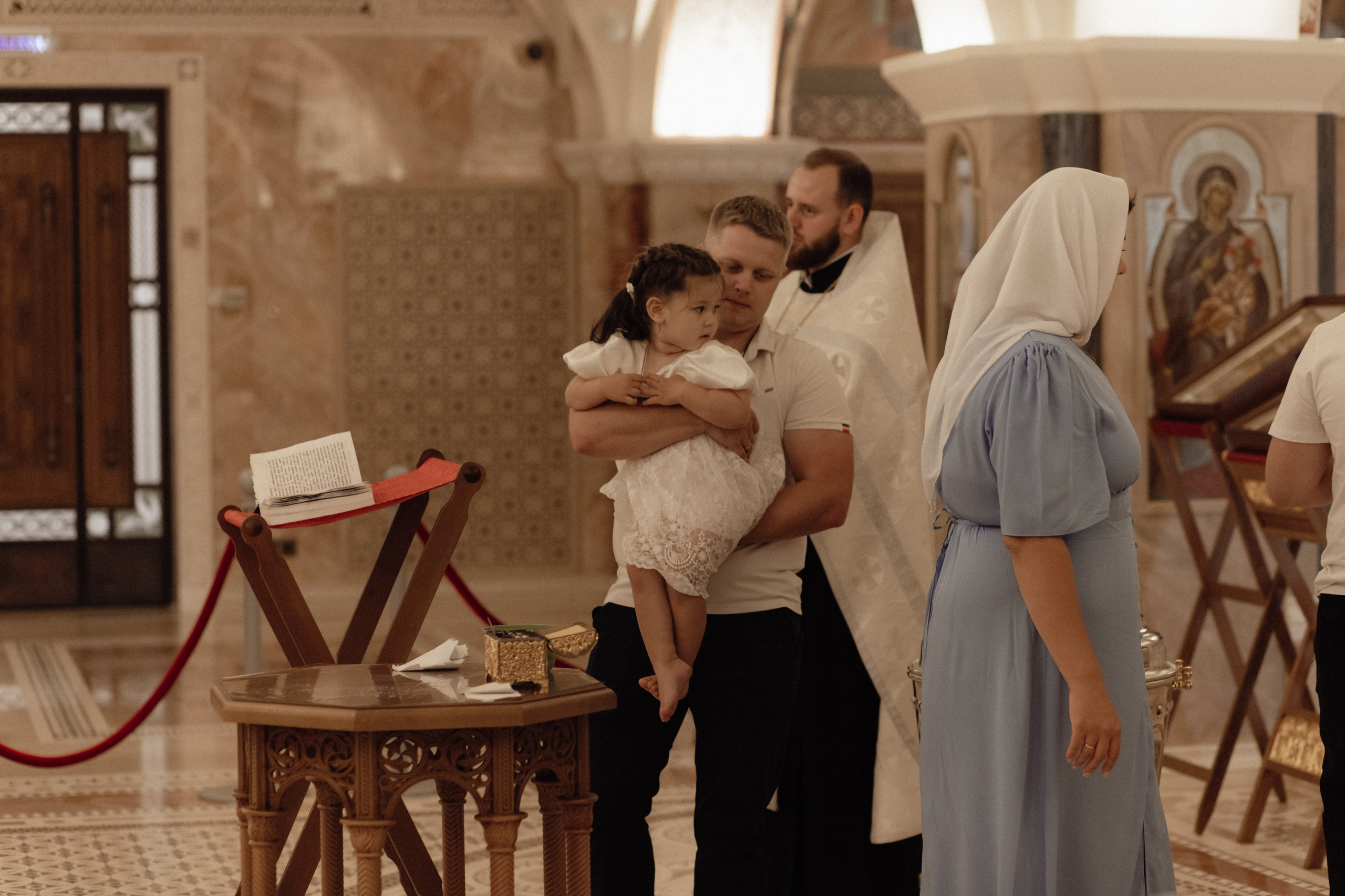 Крещение Киры. Семейный и свадебный фотограф в Челябинске Мария Леонтьева